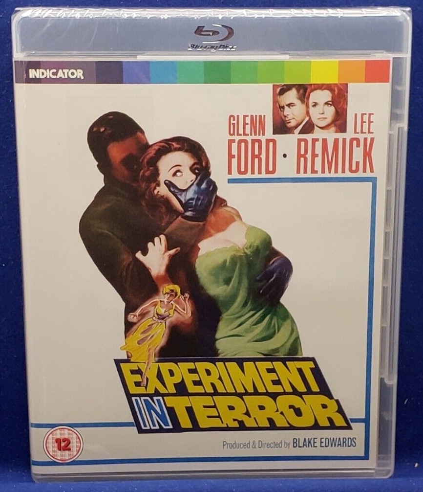 Experiment in Terror (Blu-ray, 1962, Indicator # 11) Glenn Ford, Lee Remick
