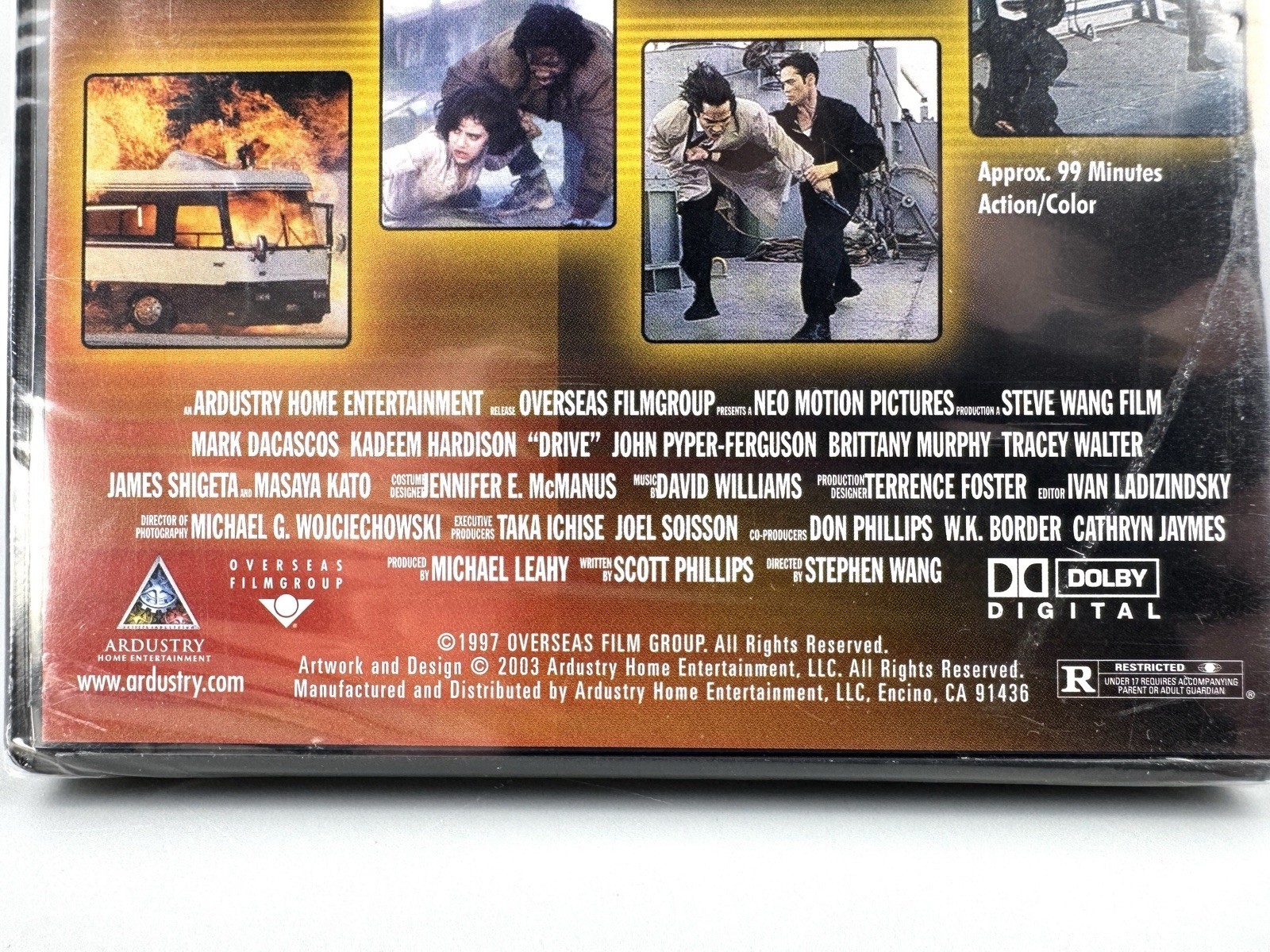 Drive (DVD, 1997, 2003) Brand New Factory Sealed – Mark Dacascos Brittany Murphy