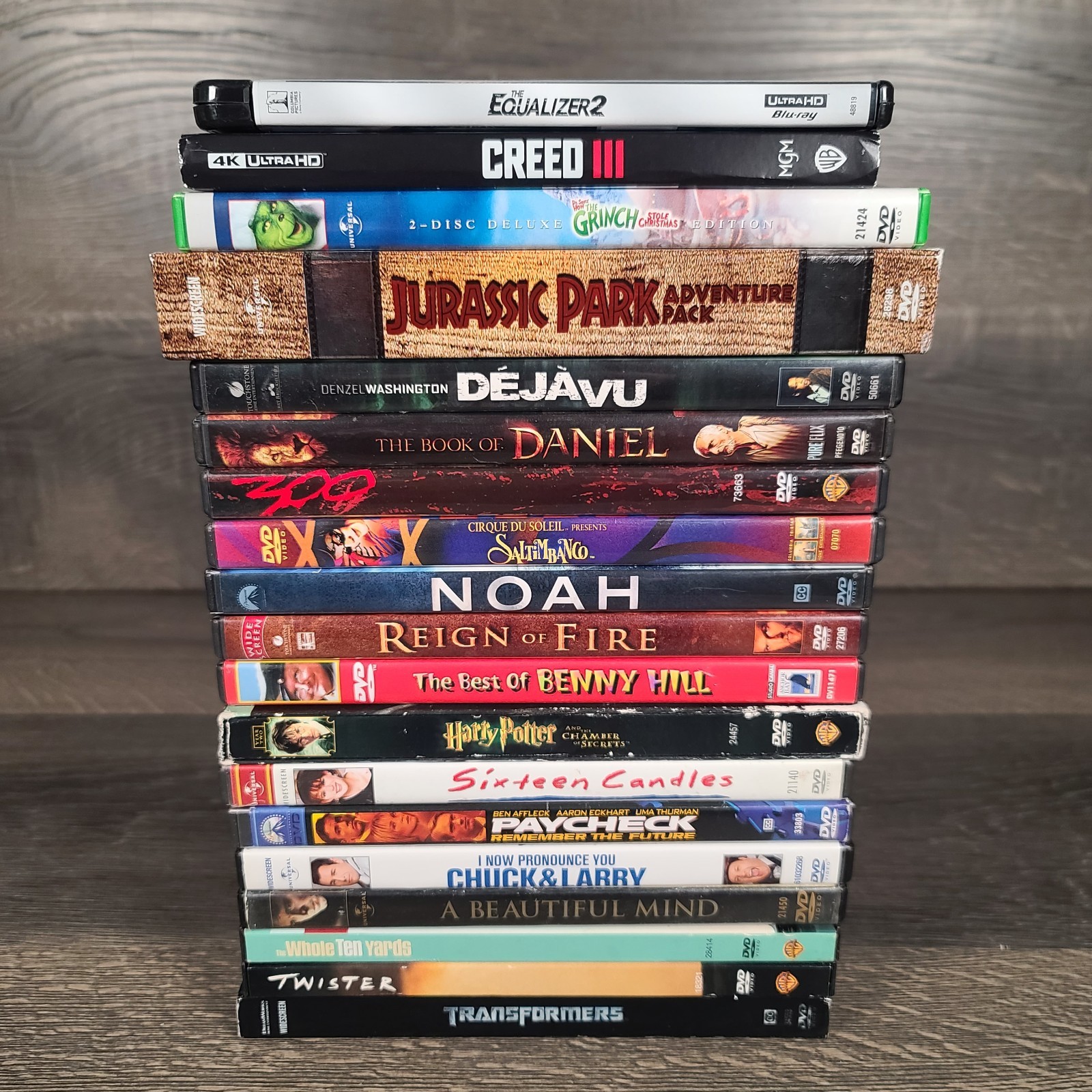 Lot Of 19 Dvds Some Blu Rays Family Action Romance Drama Comedy