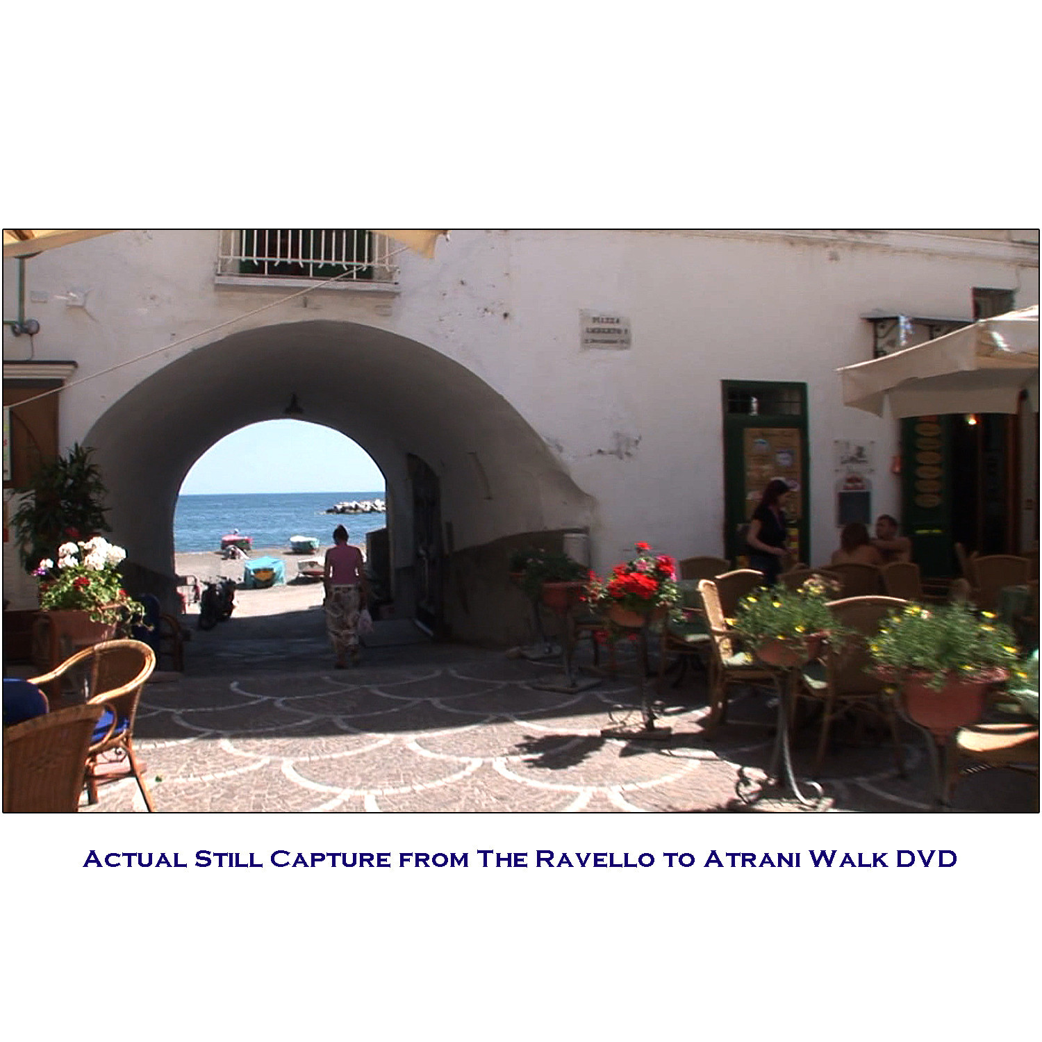 RAVELLO, ITALY TREADMILL WALK DVD SCENERY VIDEO : LOW IMPACT EXERCISE FITNESS !