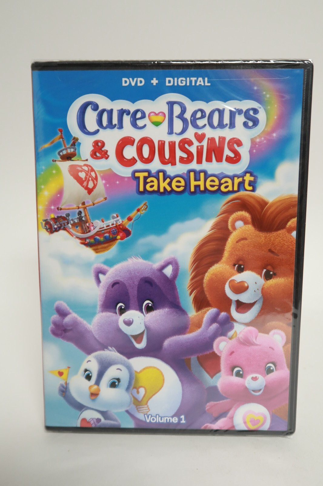 Care Bears & Cousins Take Heart Volume 1 DVD Movie with Slip Case + Digitial