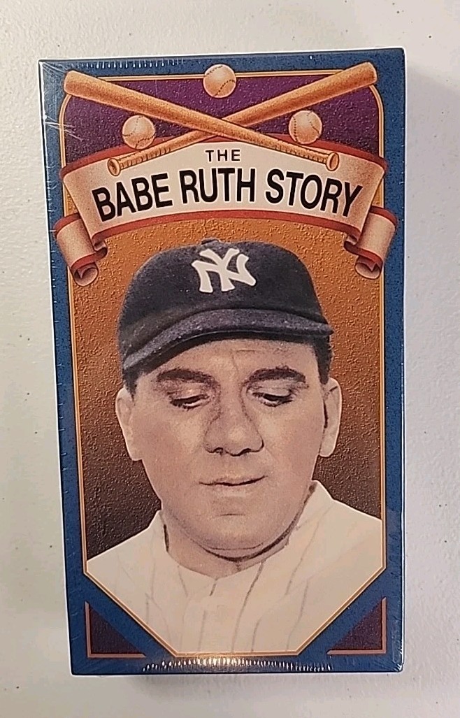 The Babe Ruth Story (VHS, 1990) Brand New