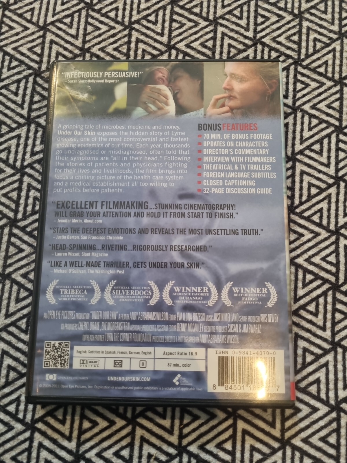 DVD Under Our Skin – A Health Care Nightmare * FREE POSTAGE * D1