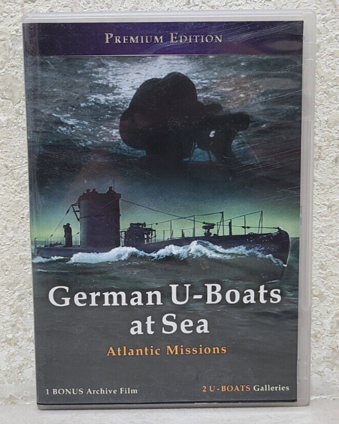 German U-Boats At Sea Atlantic Missions DVD Premium Edition WWII Grey Wolves