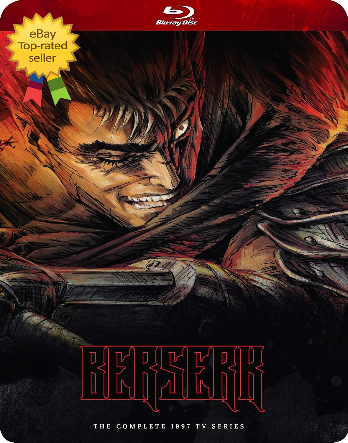 Berserk Complete 1997 TV Series Blu Ray Collector Edition High Definition Set