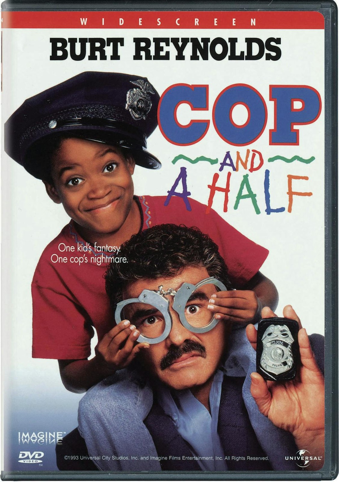 Cop and a Half DVD Burt Reynolds NEW