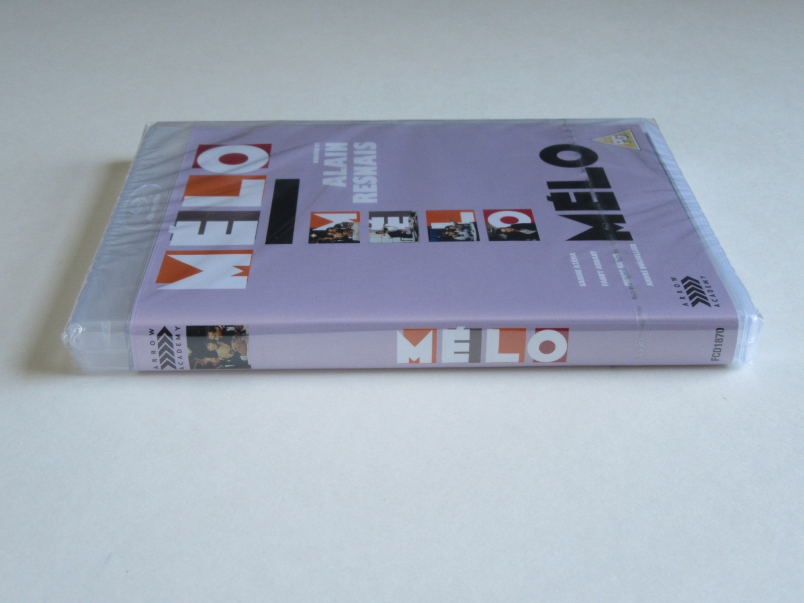 MELO (Blu-ray, REGION B) Alain Resnais, Pierre Arditi, Sabine Azema BRAND NEW!!