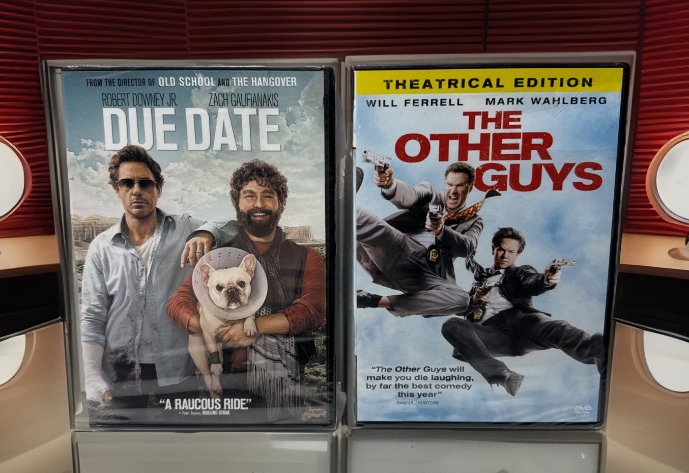 Due Date And The Other Guys Comedy DVDs New Sealed Set