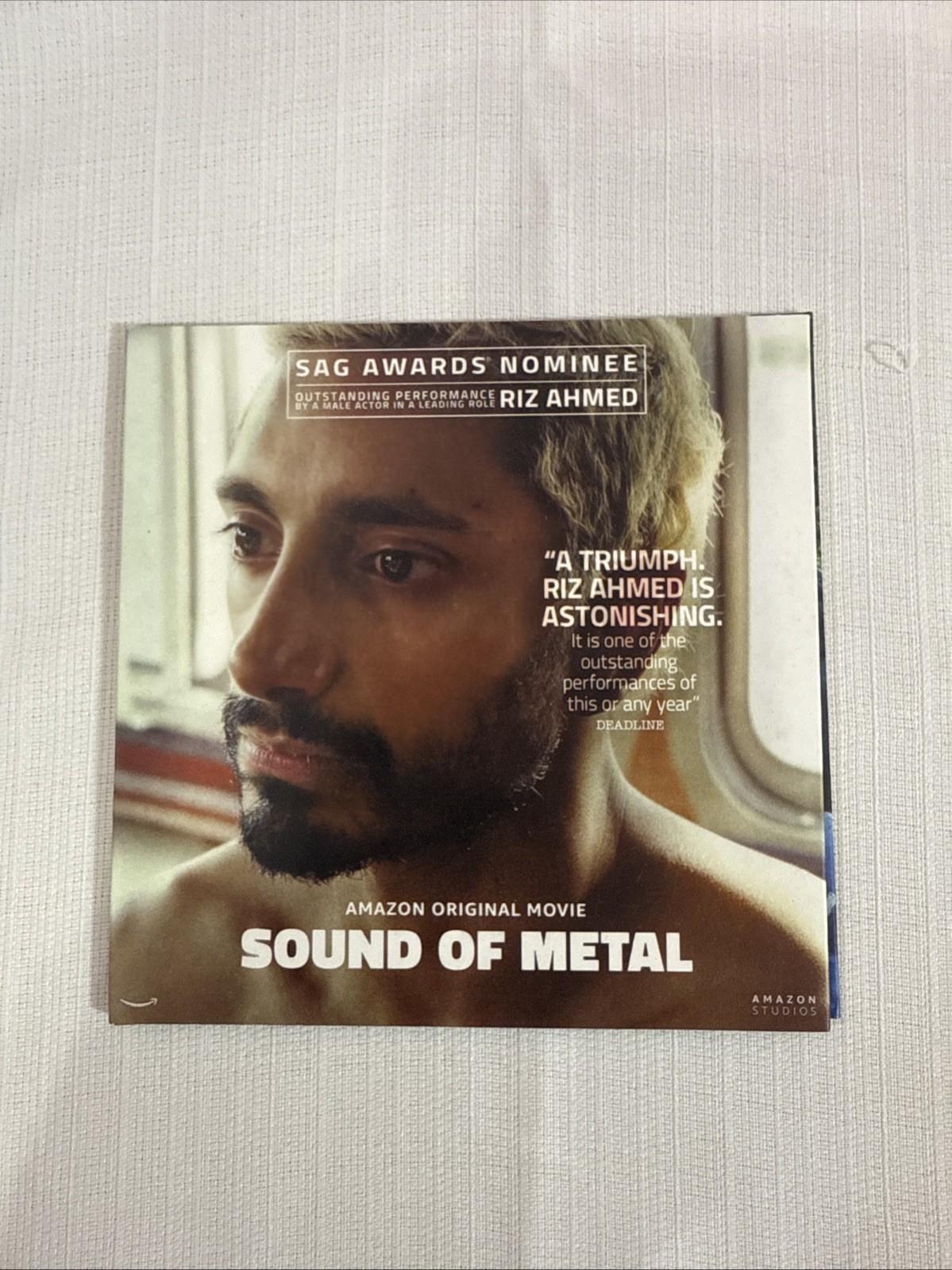 Amazon Prime SOUND OF METAL FYC DVD Riz Ahmed Sag Award For Your Consideration