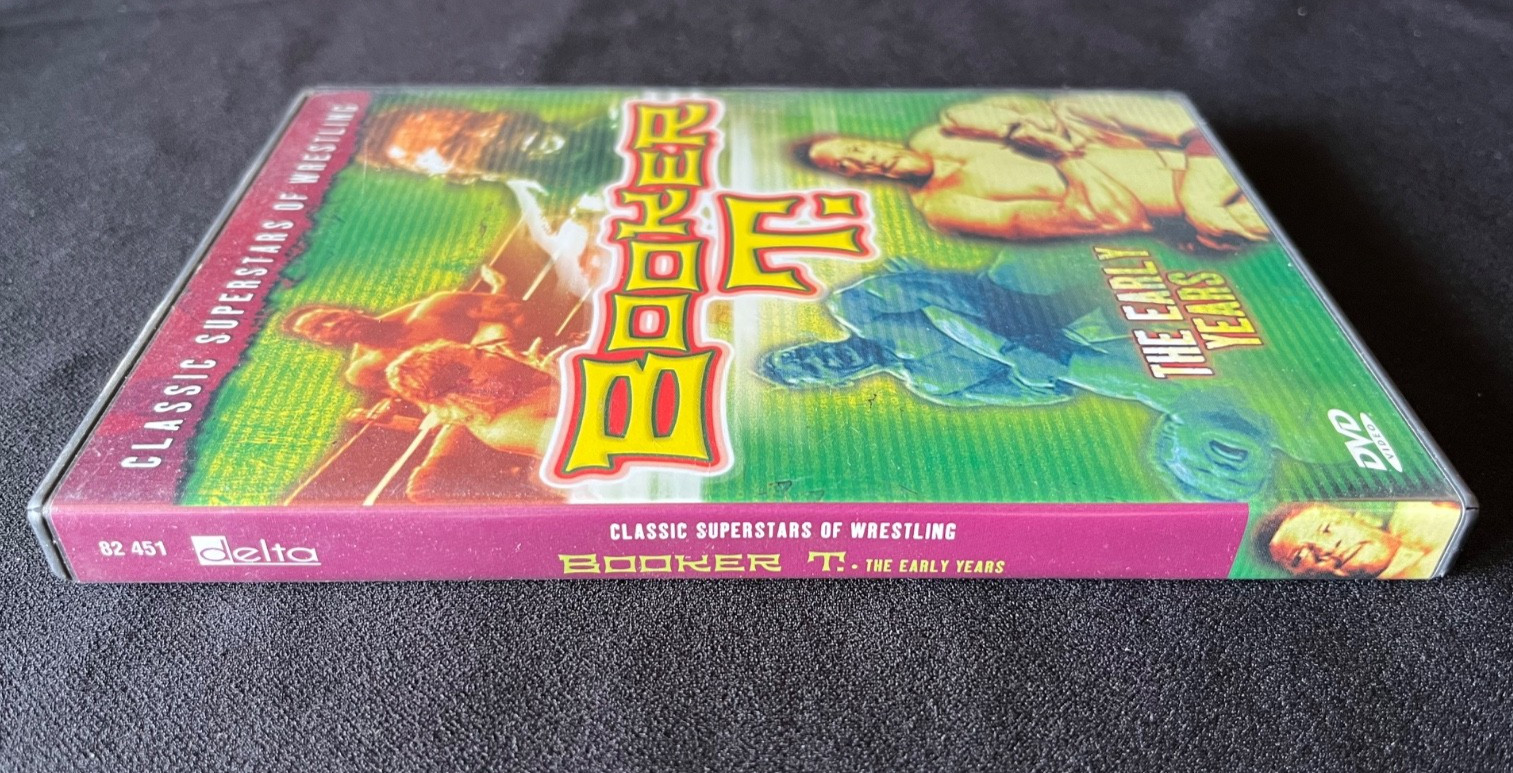 Grand Masters of Wrestling 1 & 2 DVDs + Classic Superstars Yesteryear + Booker T