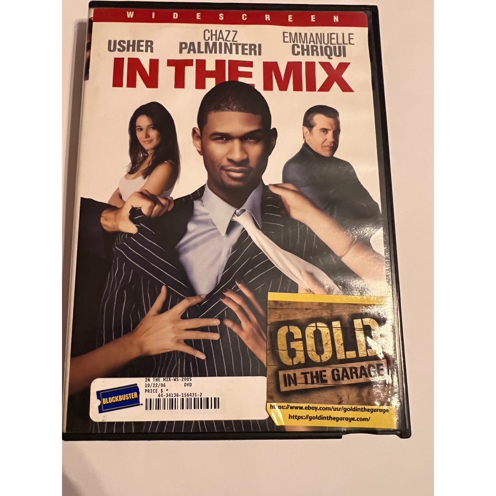 In The Mix DVD Usher Chazz Palminteri Widescreen Lionsgate 2005 Movie PG-13