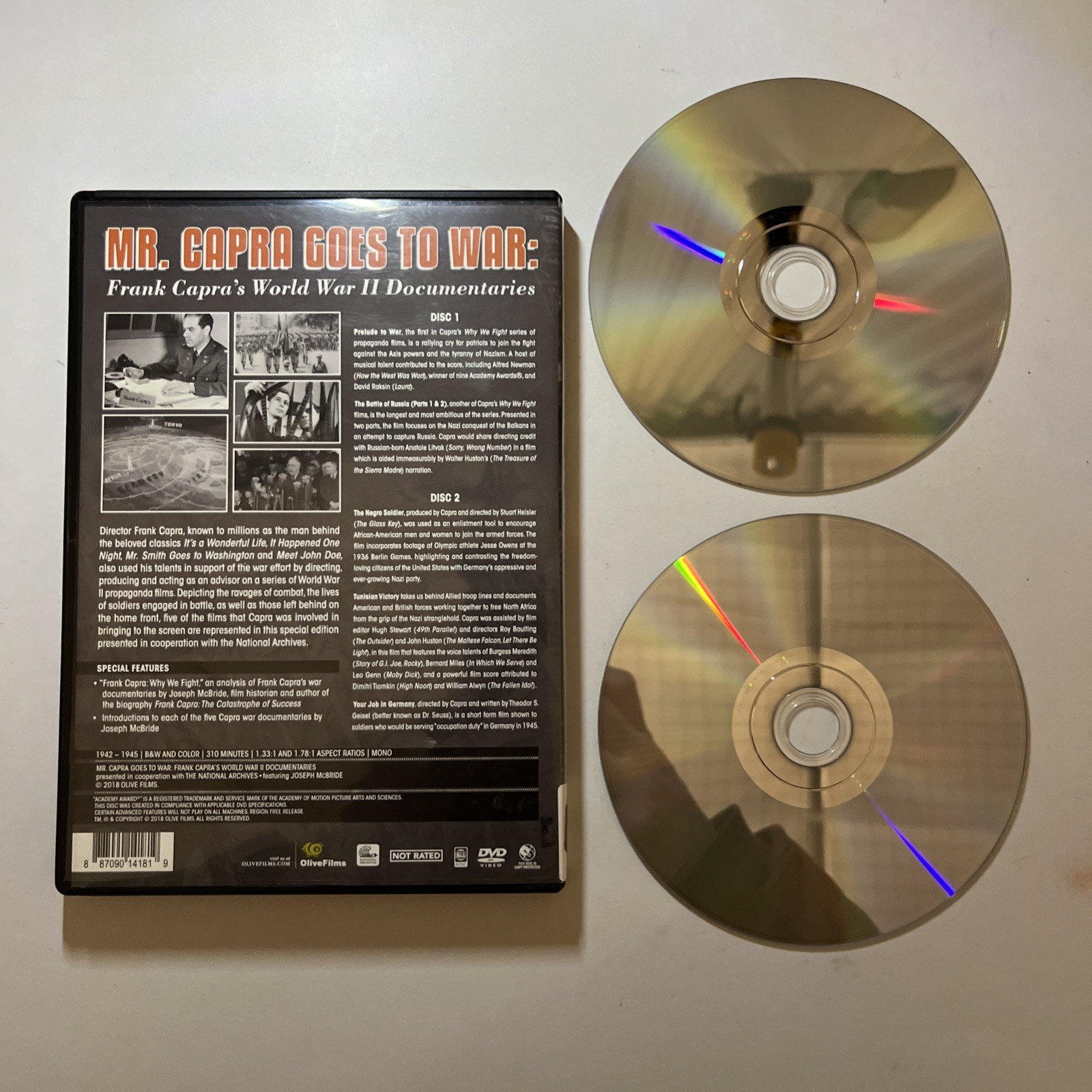 Mr. Capra Goes to War: Frank Capra’s World War II Documentaries [DVD]