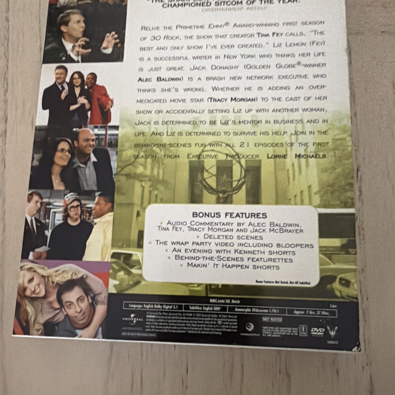 30 Rock – Season 1 (DVD, 3 Disc) Authentic US Release