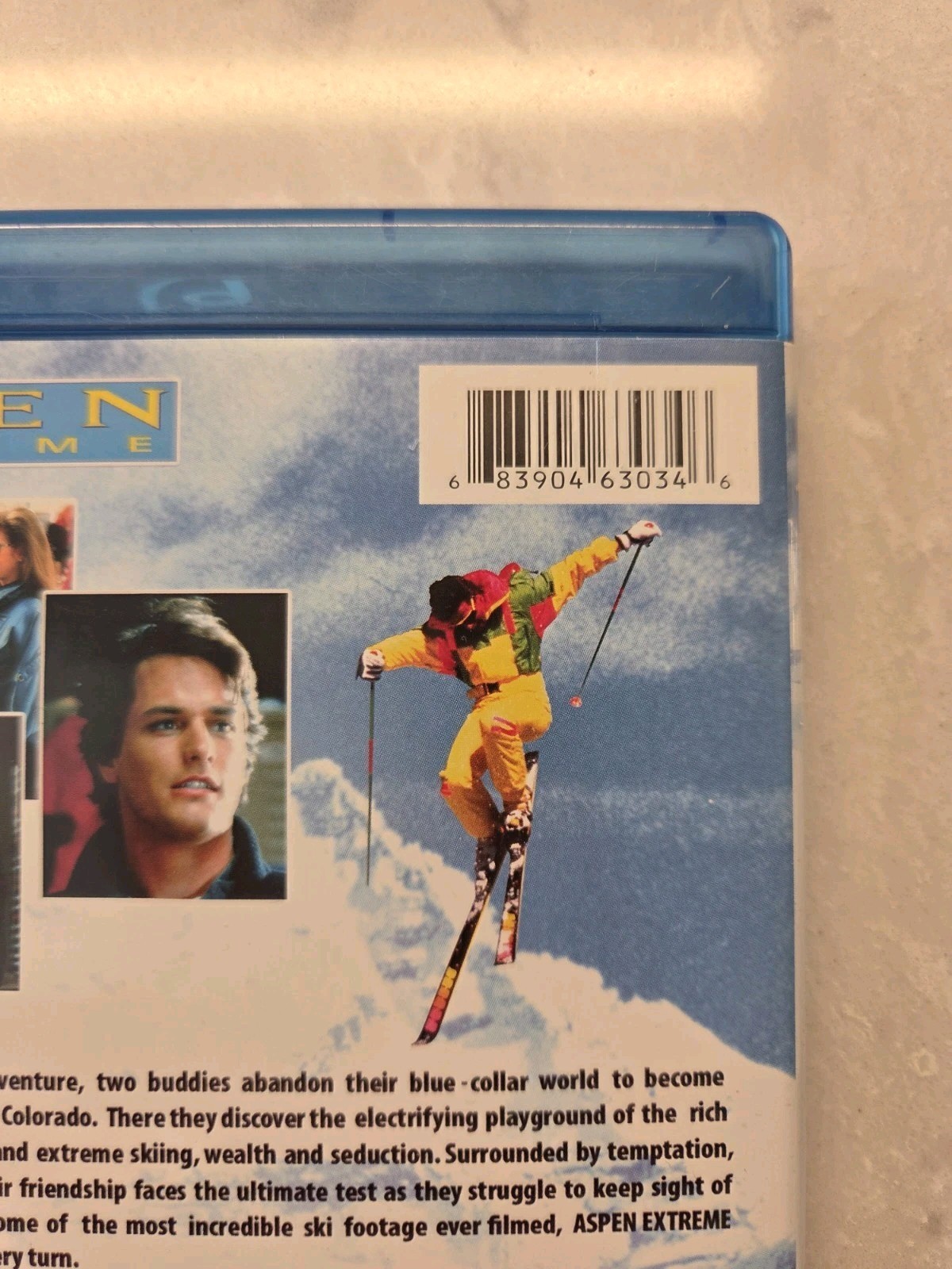 Aspen Extreme Blu-ray Disc, 2011 TESTED Paul Gross Peter Berg Finola Hughes Ski