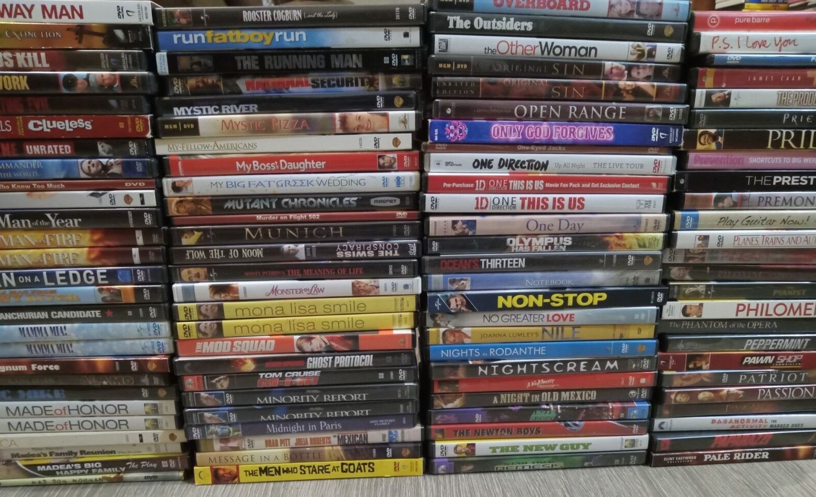 DVD Movies – Pick and Choose Action Drama Horror Comedy Romance Western Lot H-T
