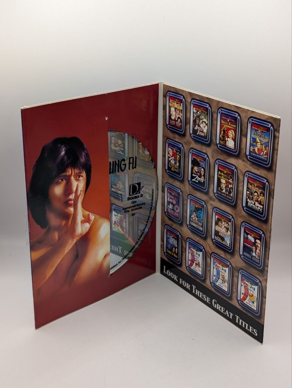 Spiritual Kung Fu Jackie Chan DVD Hollywood Classics 2004 Double D Dist 82min