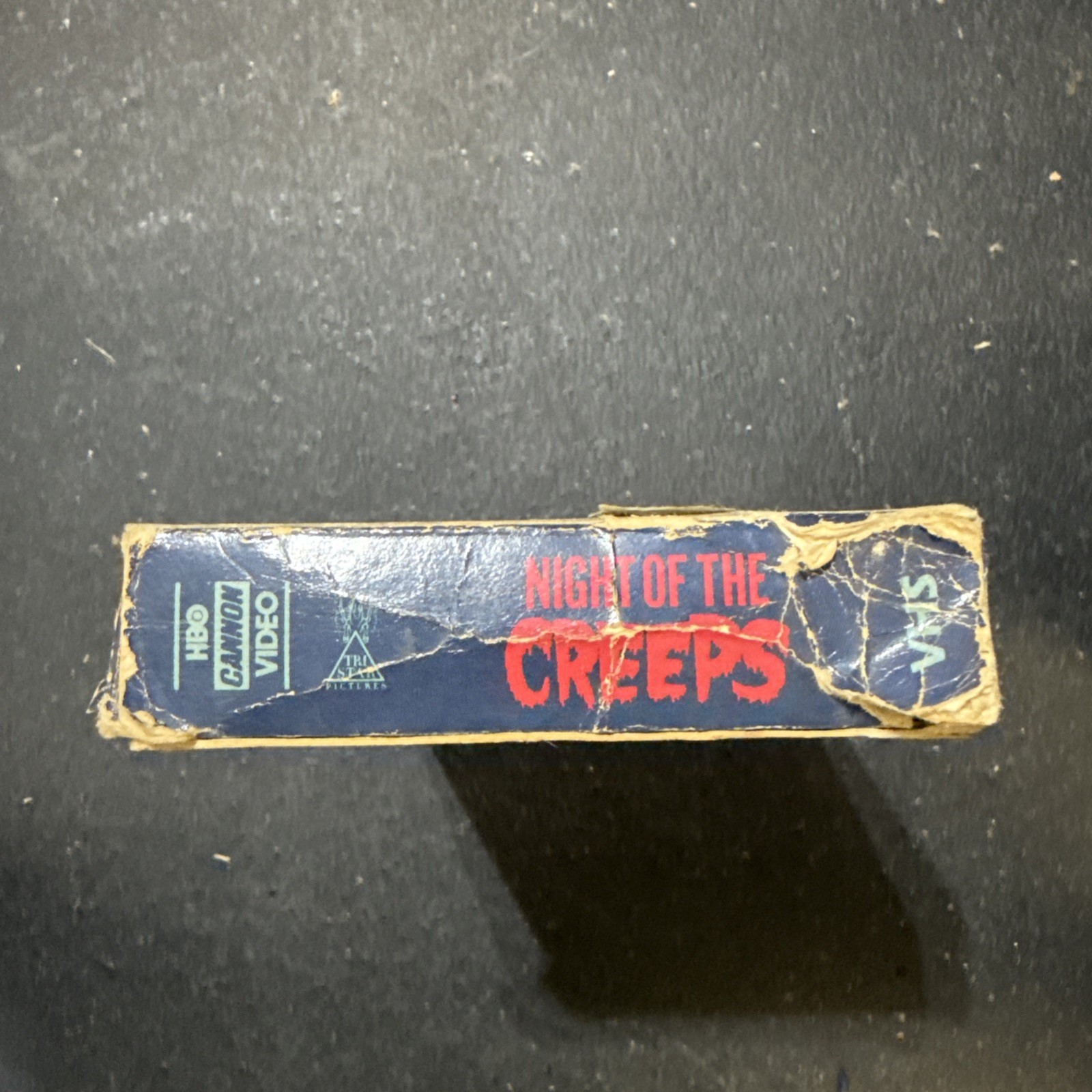 Night of the Creeps VHS 1986 Tri-star Pictures HBO Cannon Video Tape No Barcode