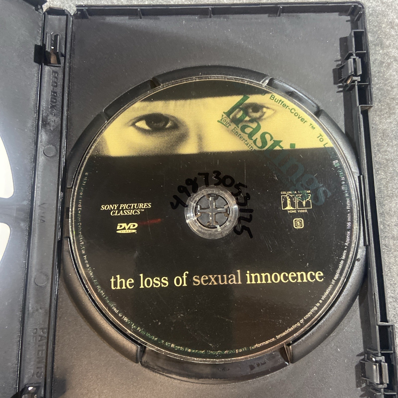 The Loss of Sexual Innocence (DVD 1999) Jonathan Rhys-Meyers