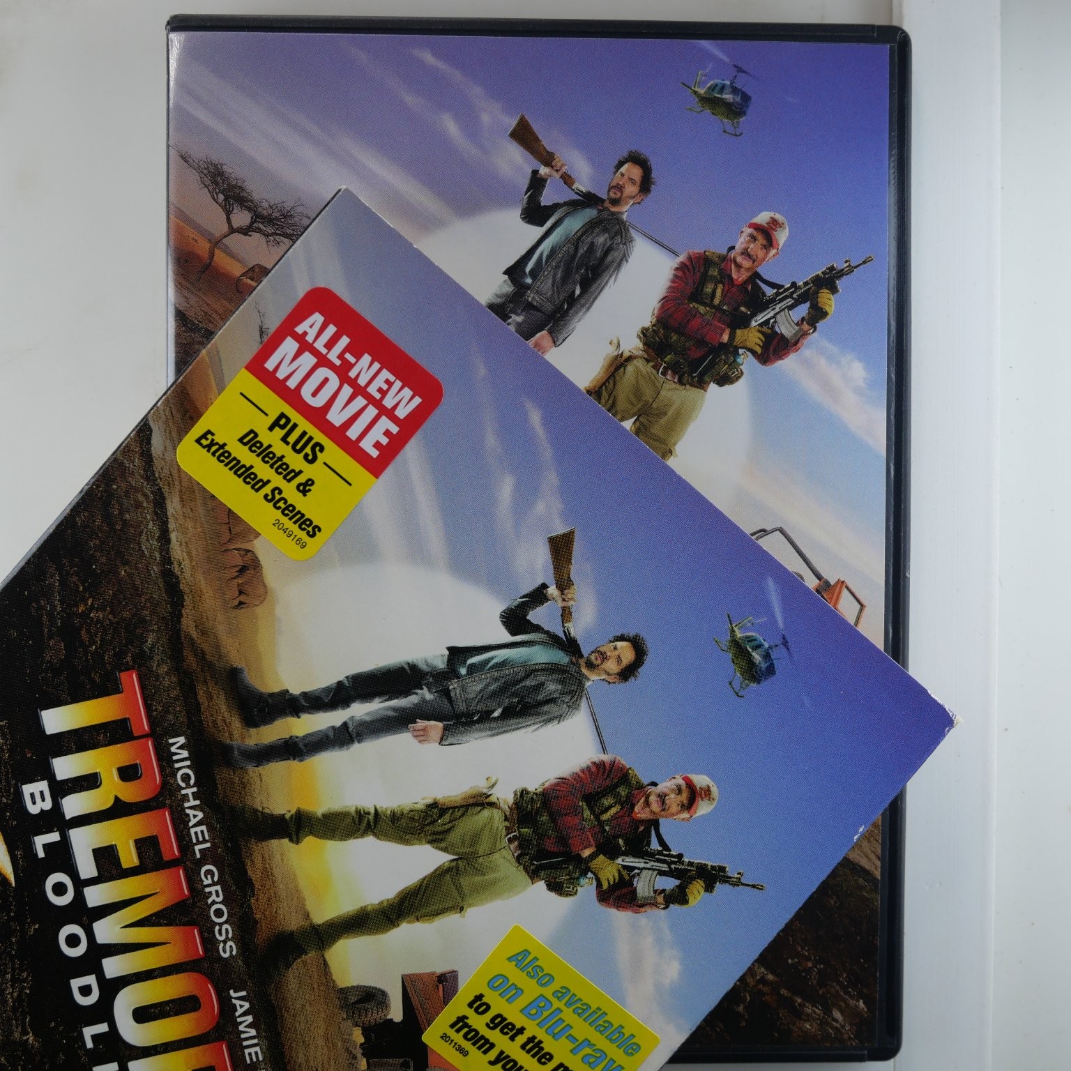 Tremors 5 Bloodlines DVD 2015 Michael Gross Jamie Kennedy Deleted Scenes