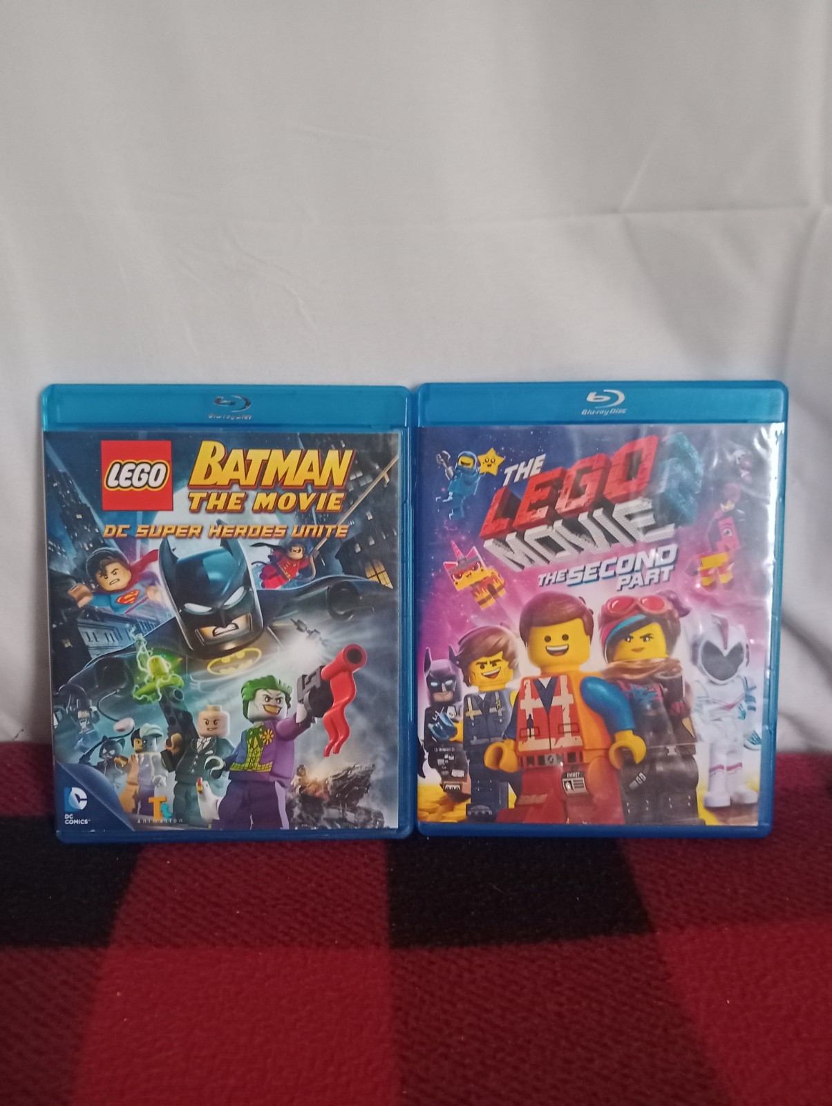 LEGO Batman Movie DC Superheroes & The Lego Movie Second Part Blu-ray Lot Of 2