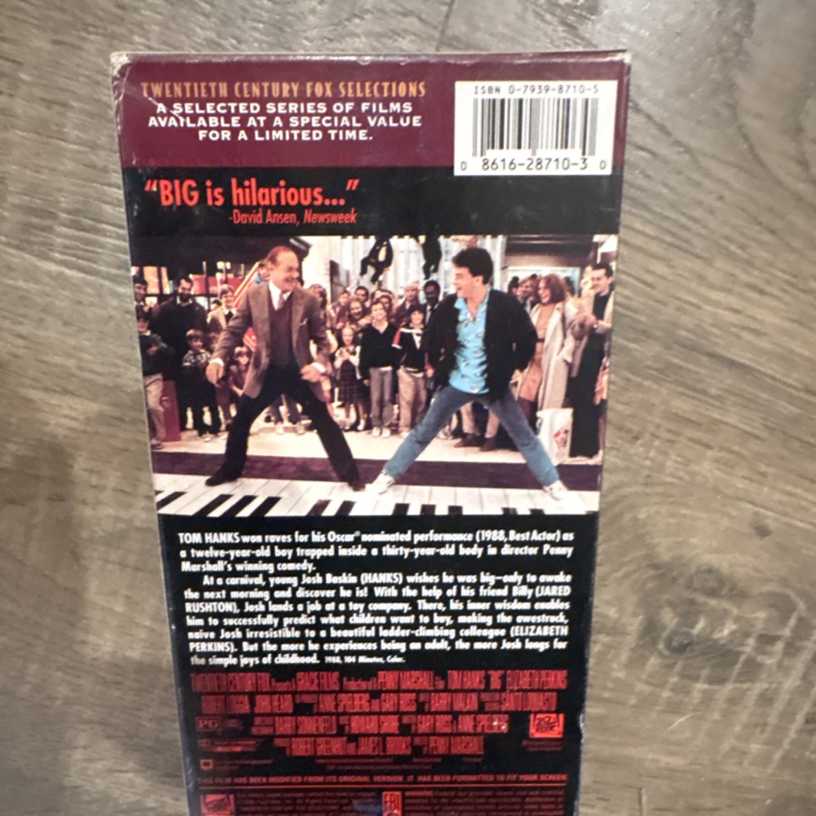 20th Century Fox Big VHS Comedy Family PG 1988 Hi-Fi Stereo Closed Caption NTSC