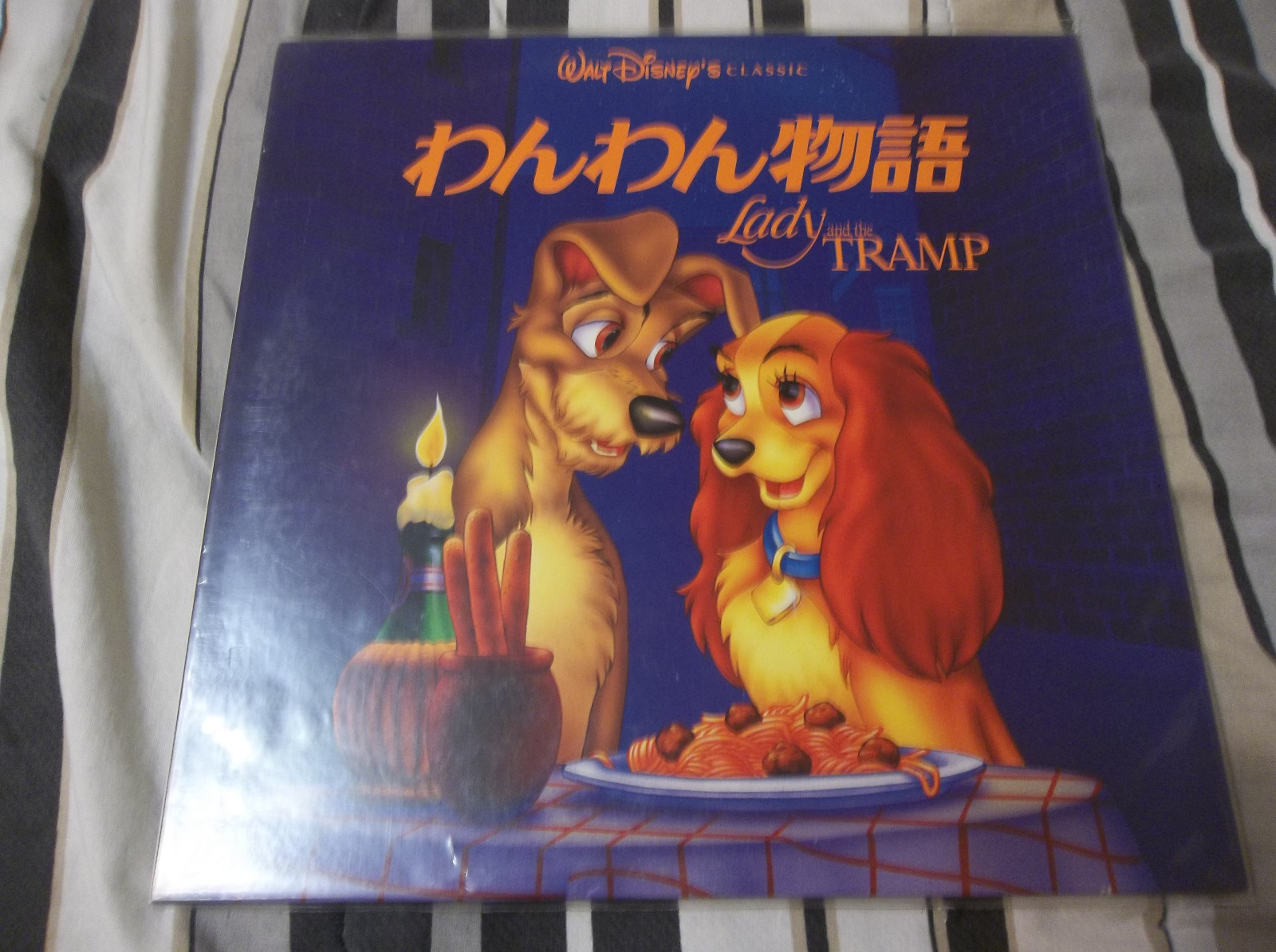 Lady and the TRAMP Laserdisc JAPAN PILA-1040 75min. NTSC STEREO LOOK