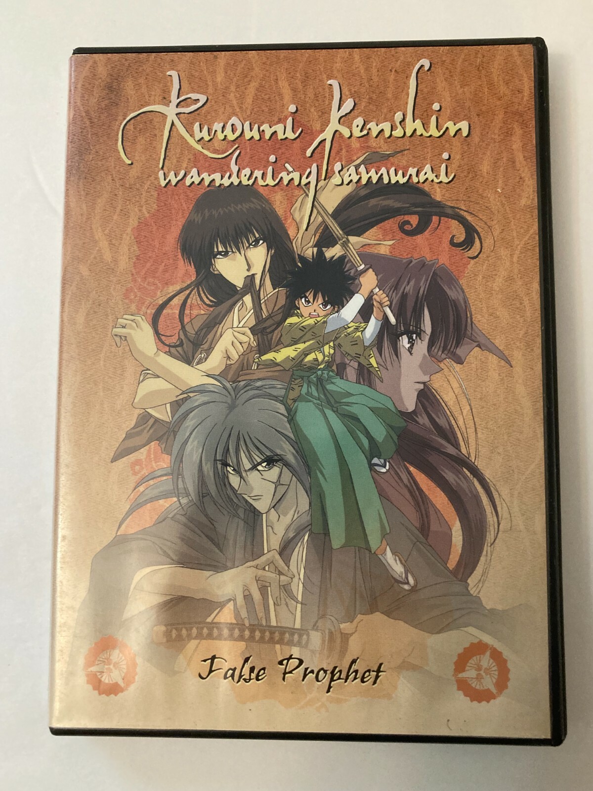 Lot of 10 Rurouni Kenshin Legends of Kyoto Wandering Samurai Anime DVD