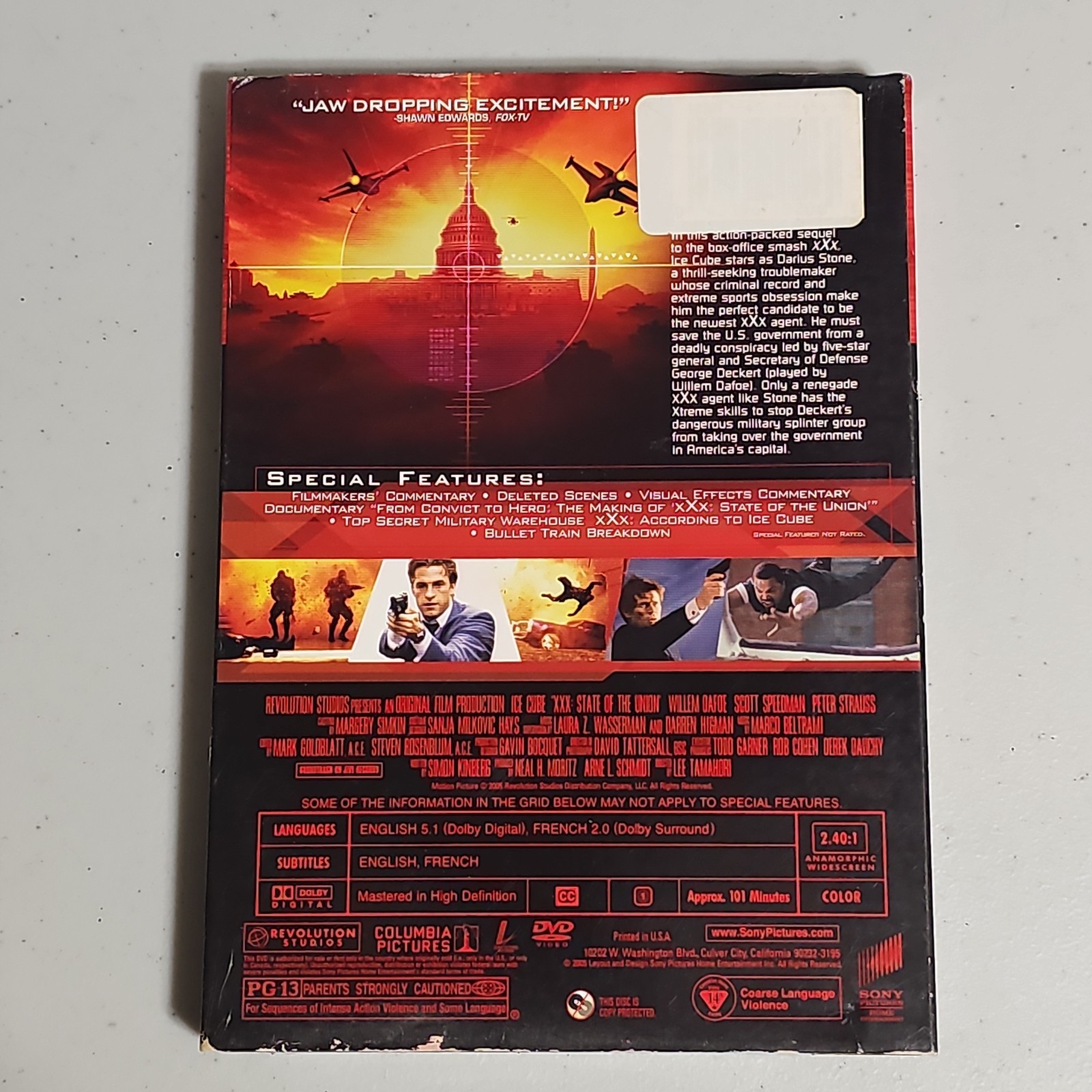 XXX: State of the Union (DVD, 2005, Special Edition, Widescreen)