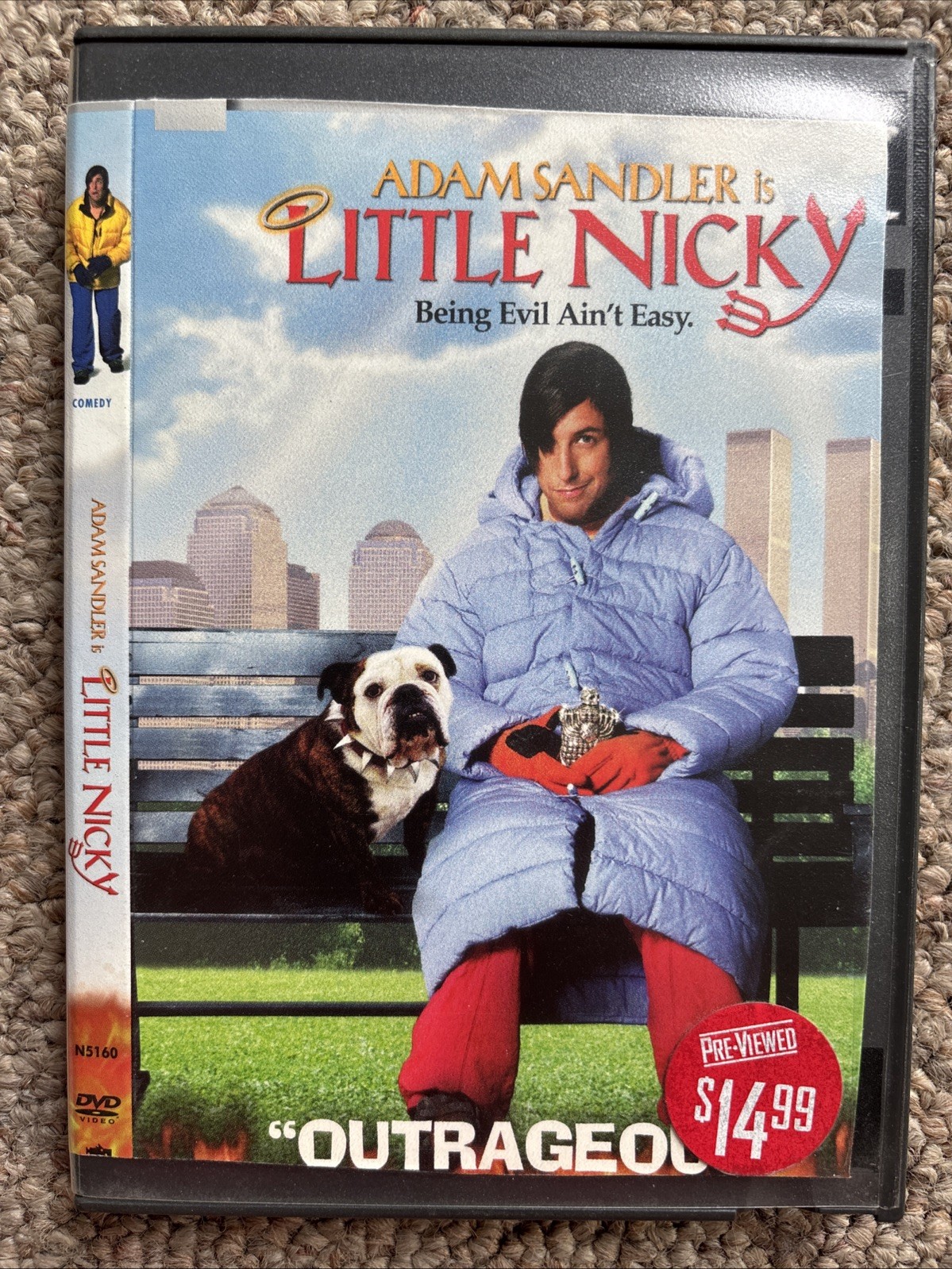 Little Nicky (DVD, 2000) Adam Sandler Demonic Cult Classic Comedy!
