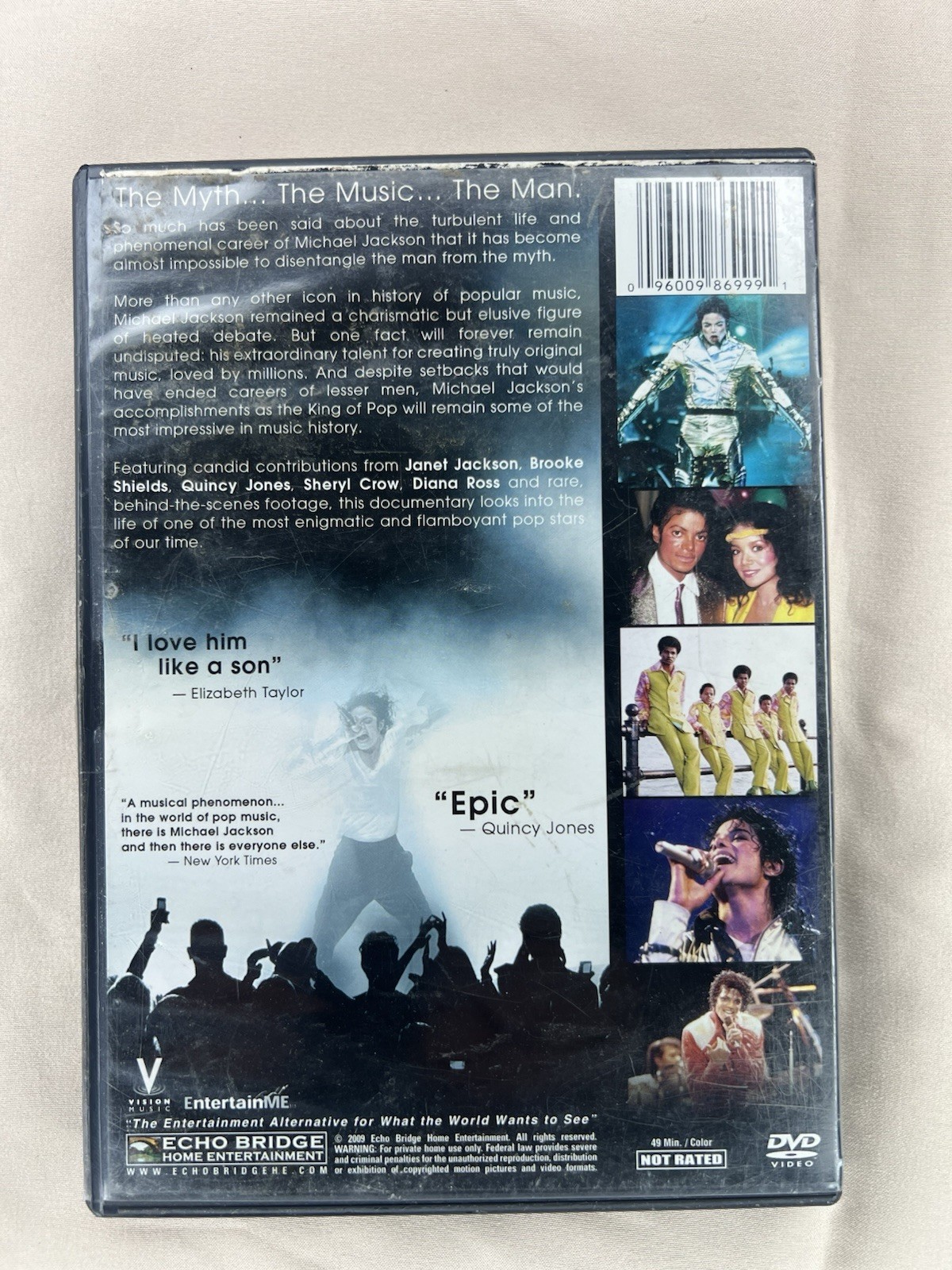 Michael Jackson Life of a Superstar DVD Documentary Music