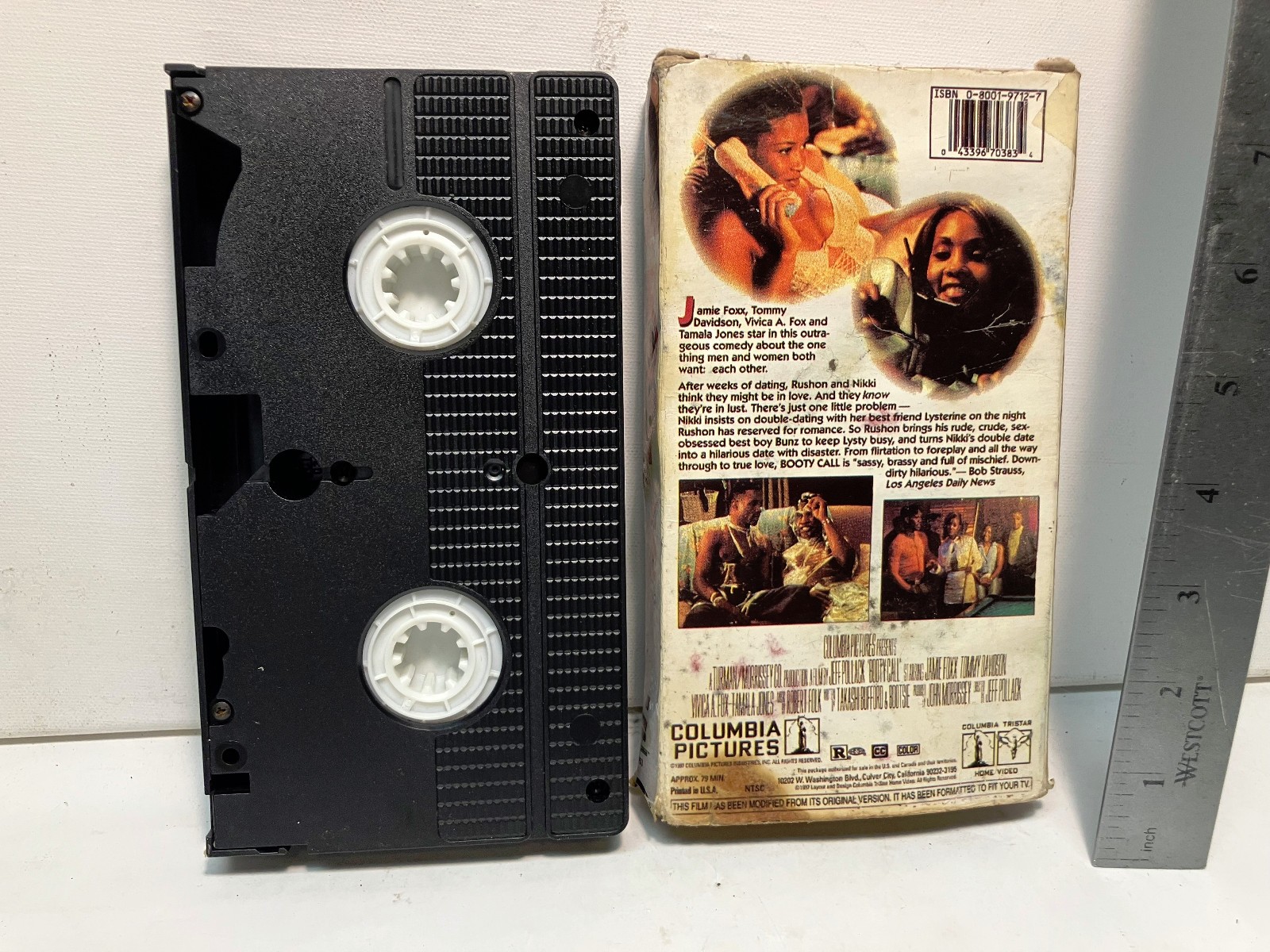Booty Call (VHS, 1997) Jamie Foxx Vivica A. Fox free shipping