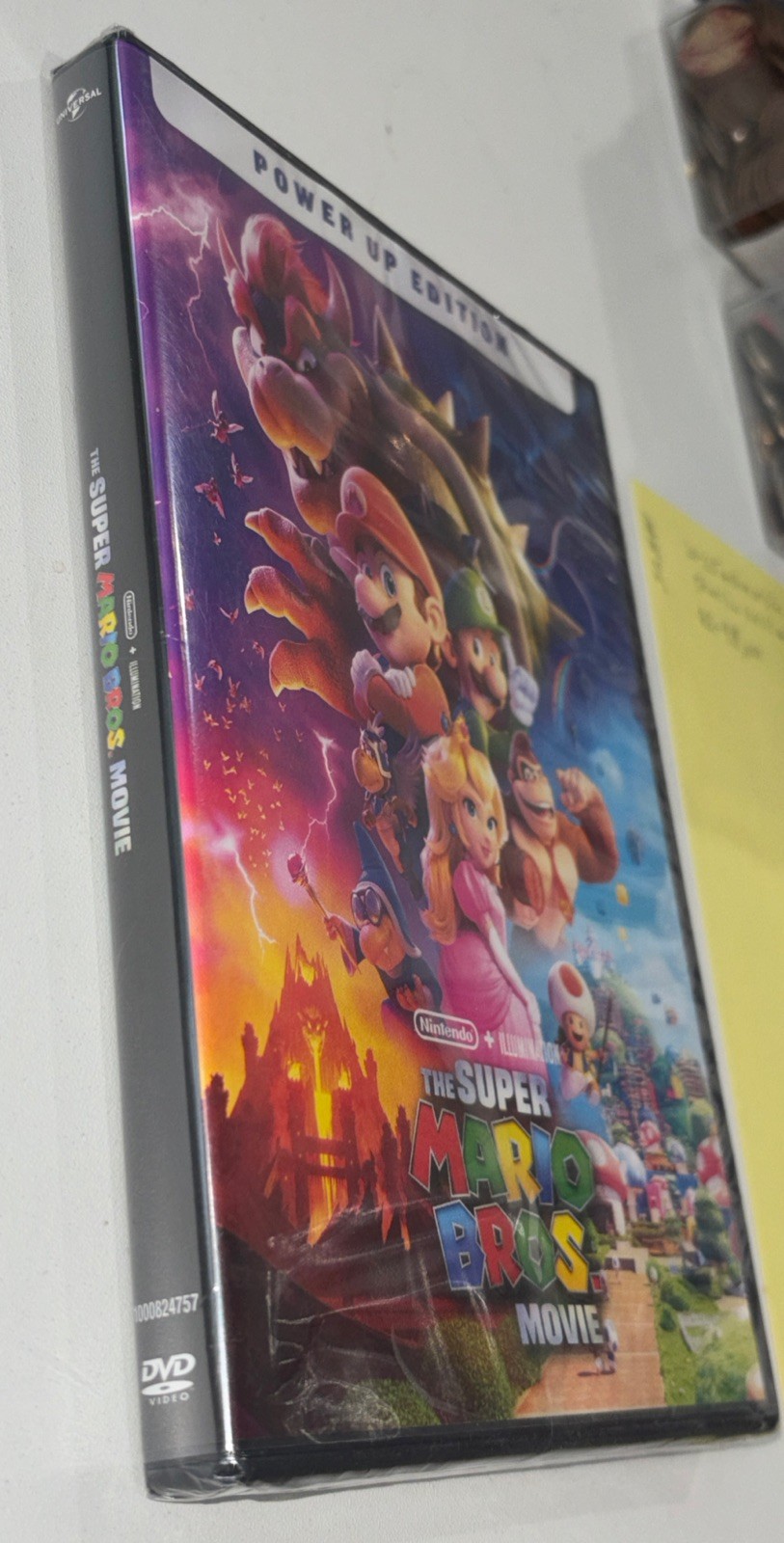 The Super Mario Bros. Movie: Power Up Edition (DVD, 2023) NEW & SEALED