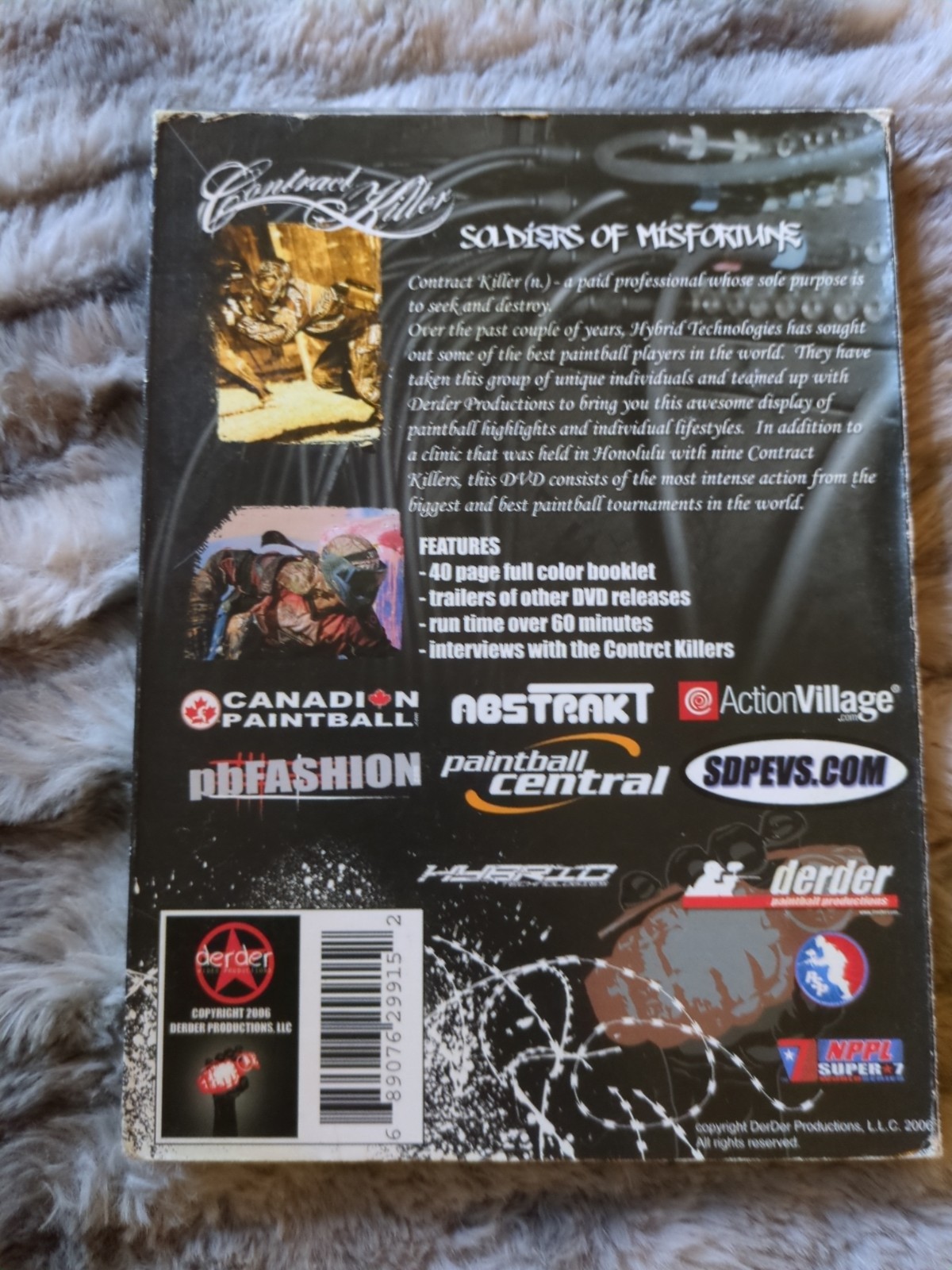 Contract Killers: Soldiers of Misfortune, DVD, Paintball Thick-Ass Edition Vol 1