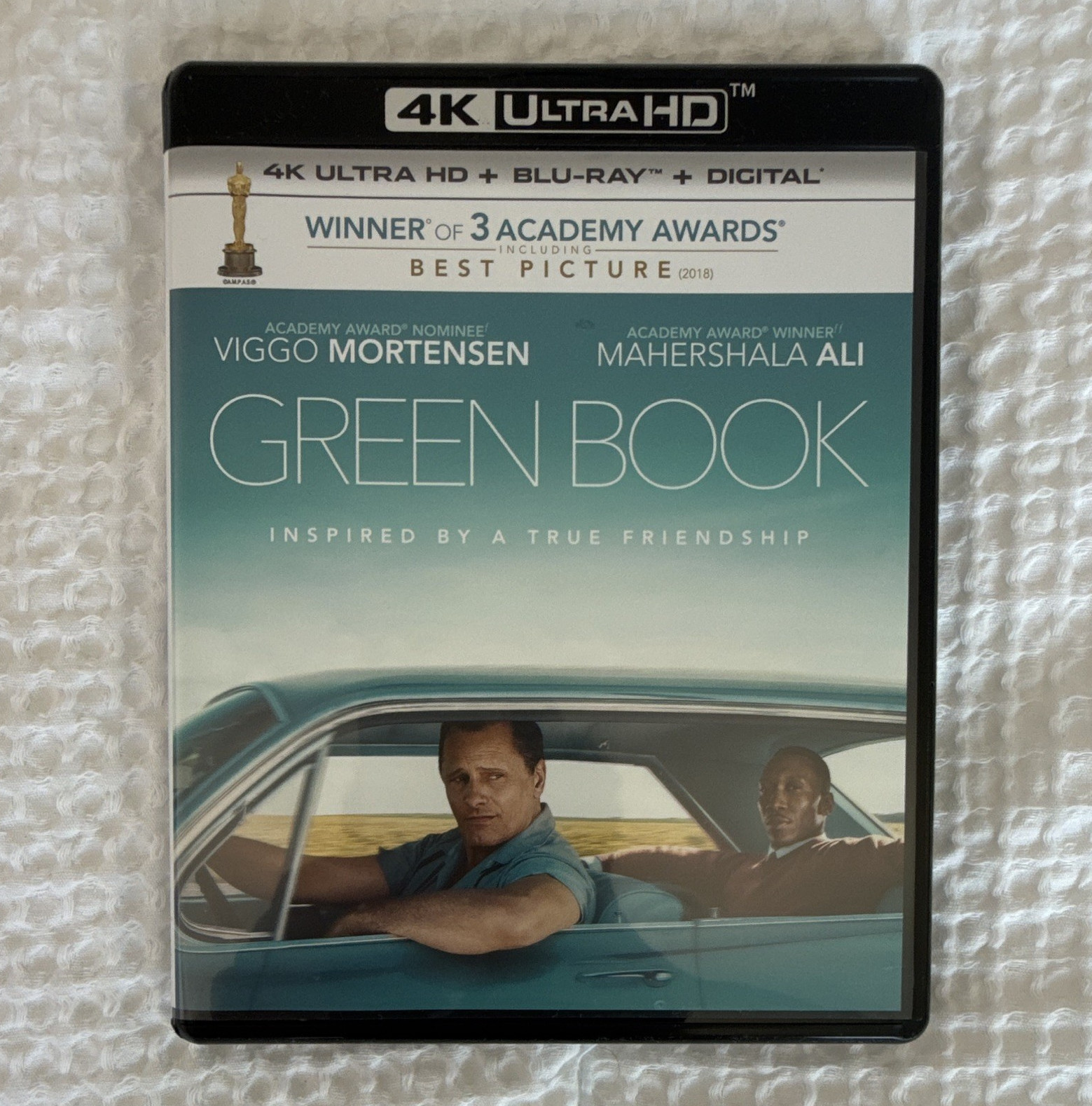 Green Book (2018) 4K UHD + Blu-ray + Digital Universal Viggo Mortensen Ali