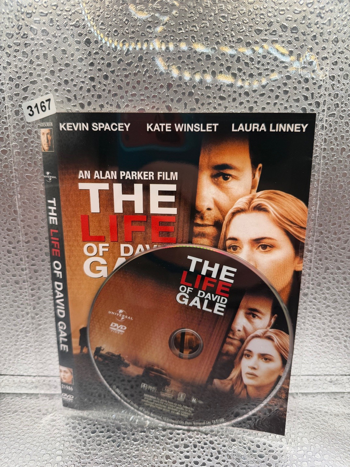 The Life of David Gale DVD 2003 Widescreen Kevin Spacey Kate Winslet Alan Parker