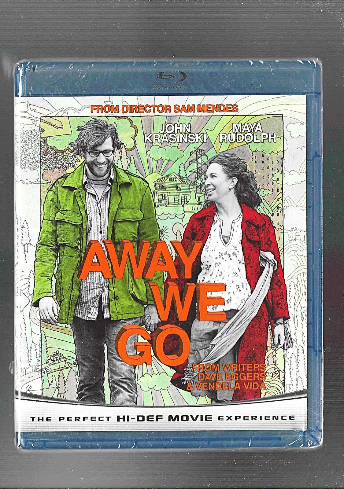 Away We Go (Blu-ray) John Krasinski Maya Rudolph – *Factory Sealed*