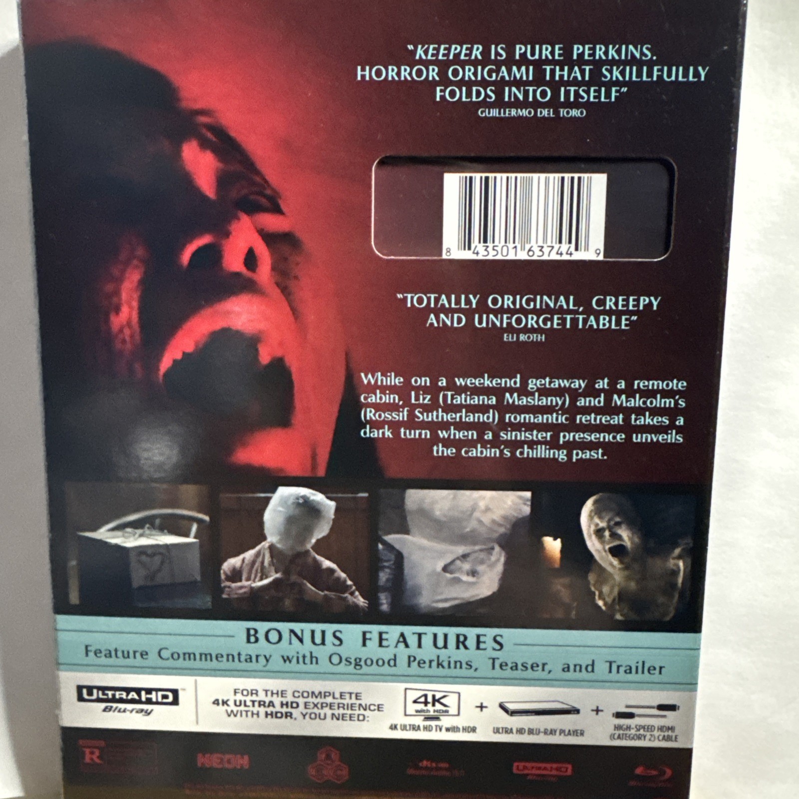 Keeper (4K UHD & Blu-ray, 2026) w/ Slipcover