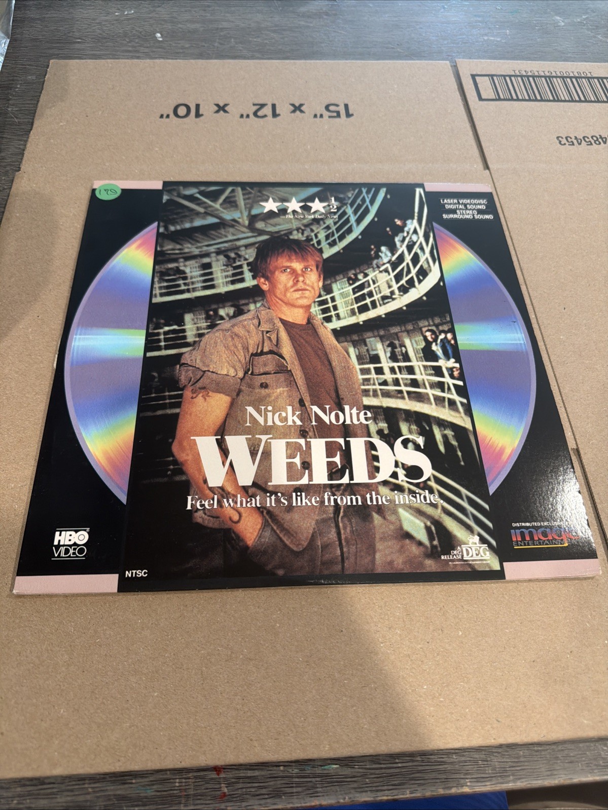 WEEDS (Laserdisc) Nick Nolte Digital Sound 118 Minutes GREAT FILM!