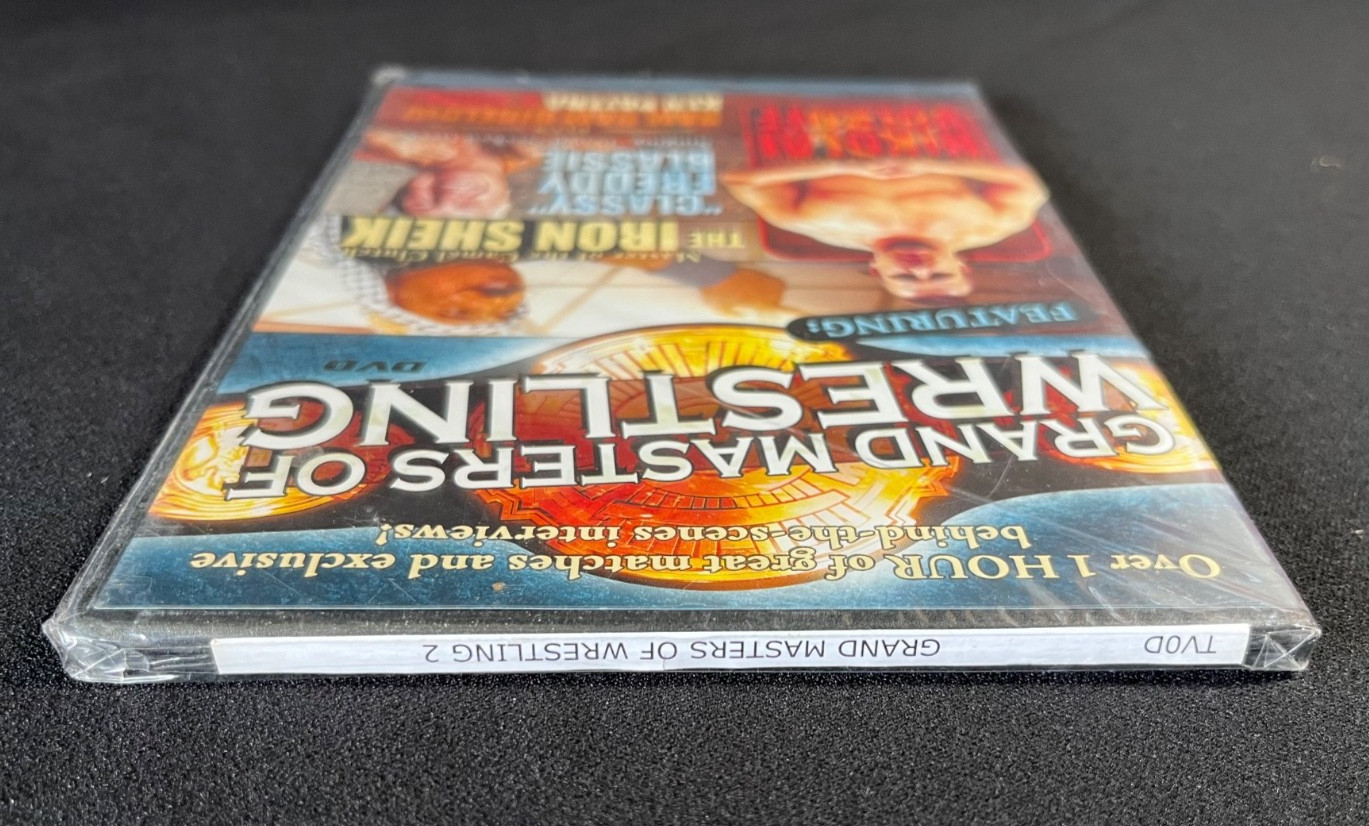 Grand Masters of Wrestling 1 & 2 DVDs + Classic Superstars Yesteryear + Booker T
