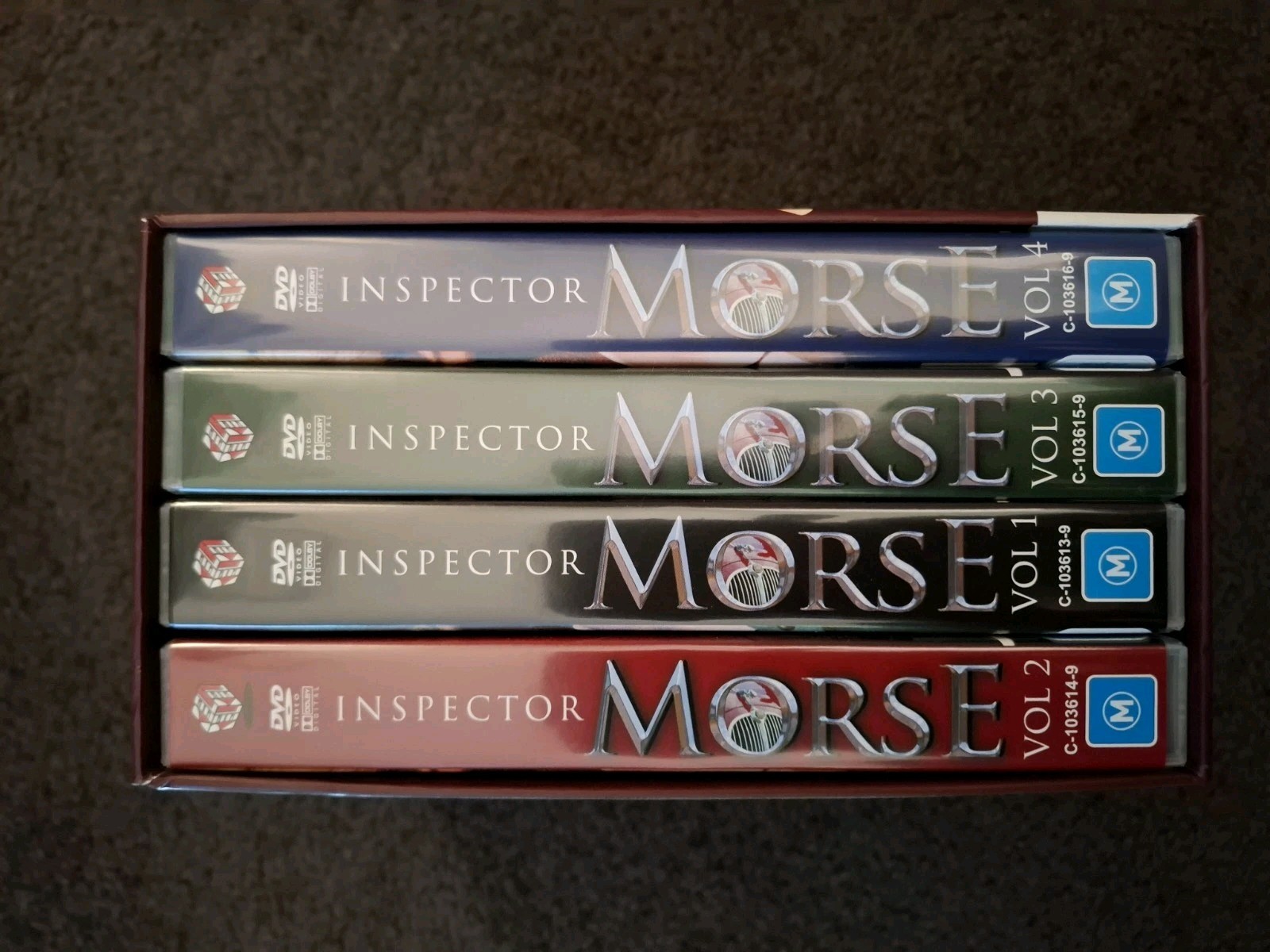 INSPECTOR MORSE: Complete Collection DVD Box Set (17 Discs + Booklet) Area 4