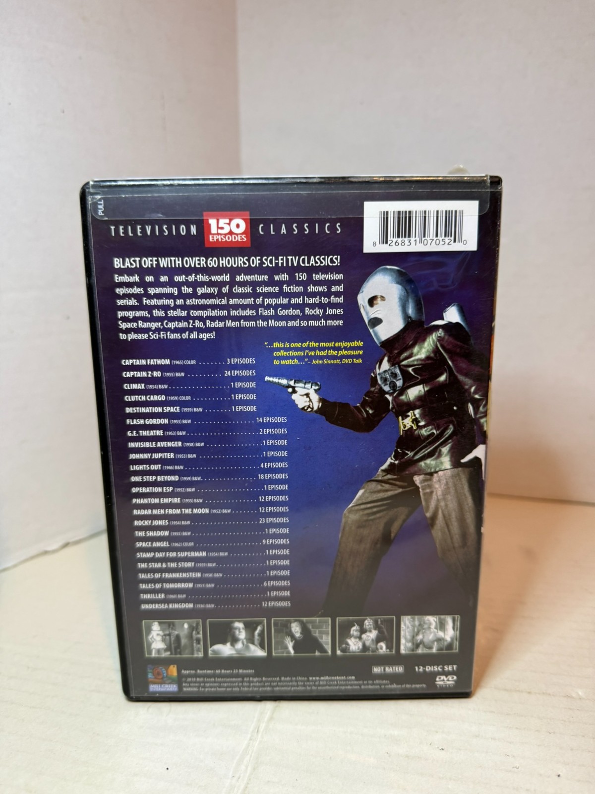Classic Sci-Fi TV: 150 Episodes Steve Holland (DVD) 12-Disc Box Set – New