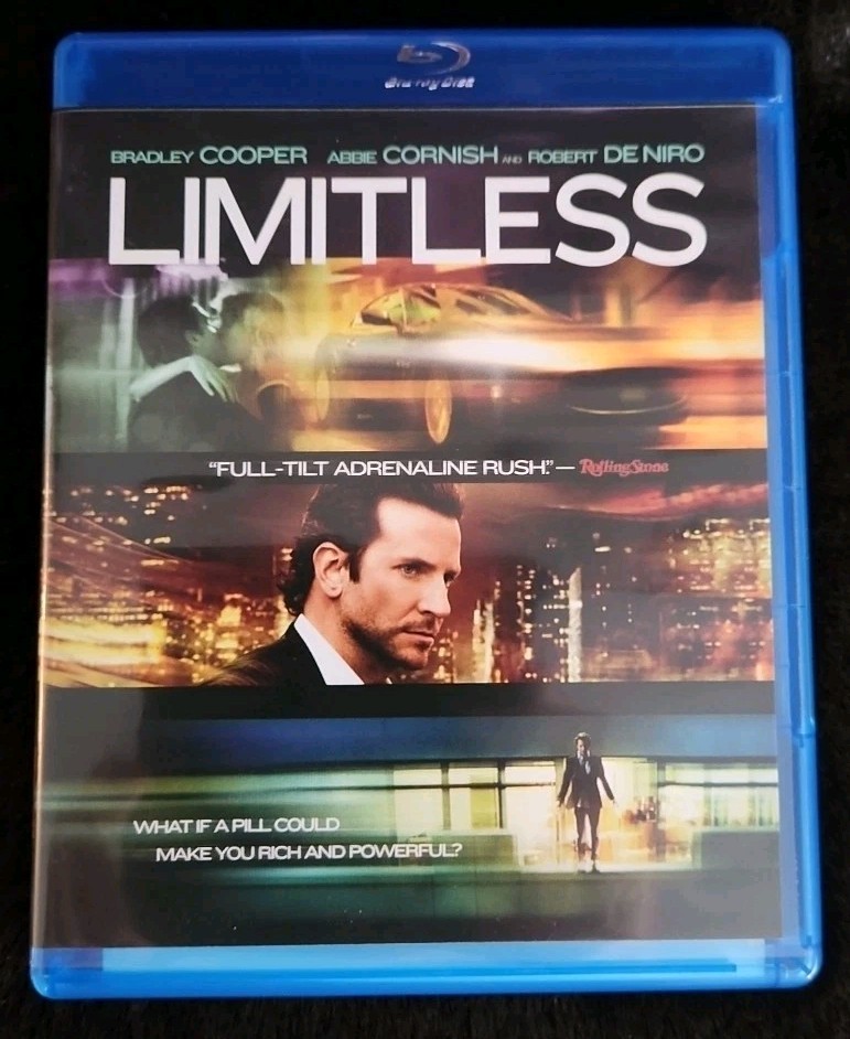 Limitless (Blu-ray Disc, 2011, 2-Disc Set, Unrated Includes Digital Copy)
