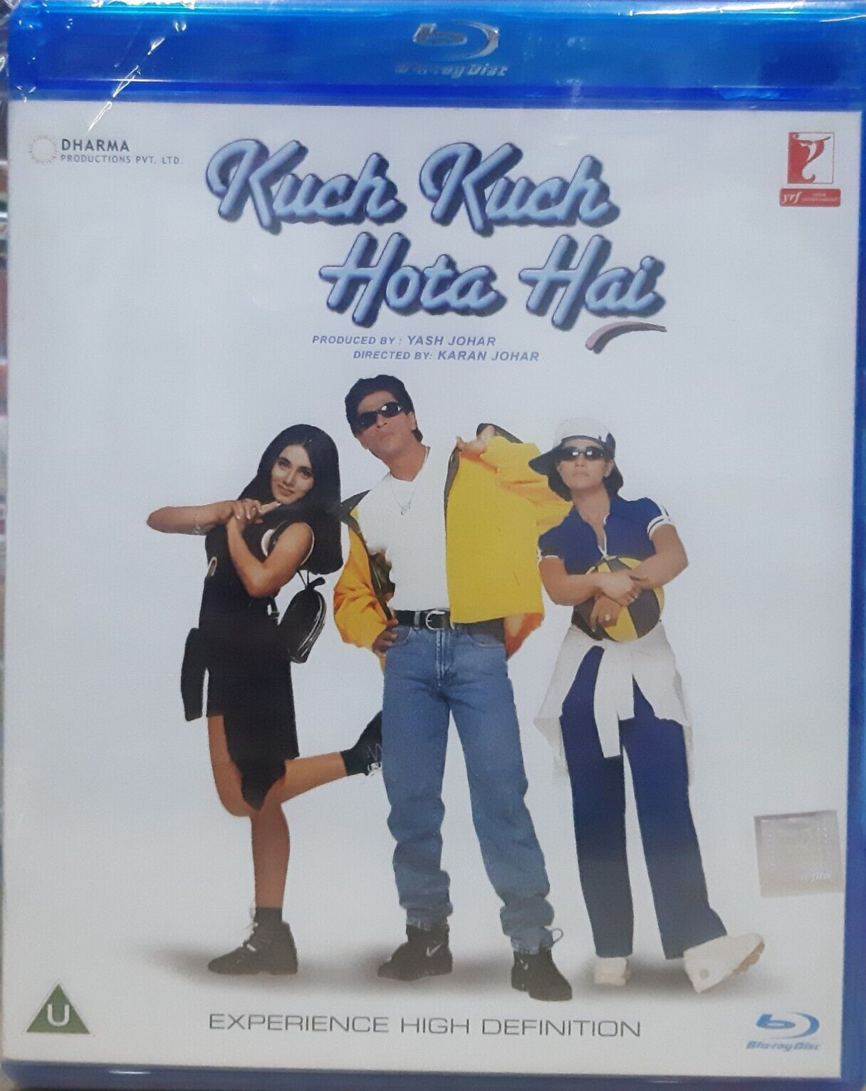 Kuch Kuch Hota Hai – Shahrukh Khan, Kajol, Rani – Bollywood Hindi Movie Bluray
