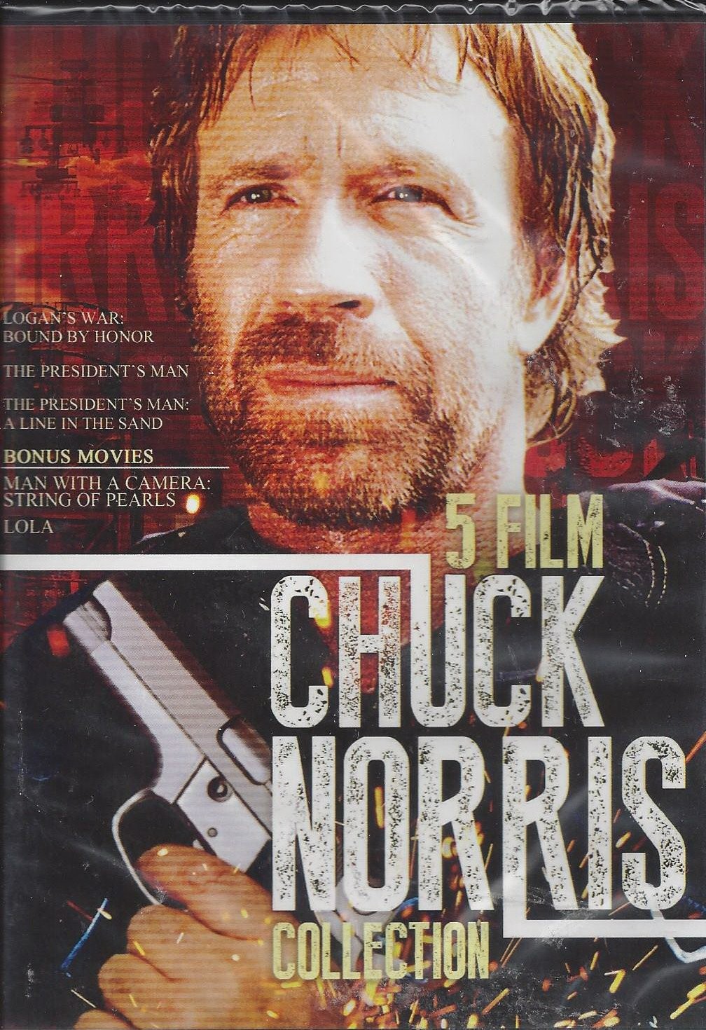 Chuck Norris Action Collection (5 Movie Film DVD) BRAND NEW!!! & SEALED!!!