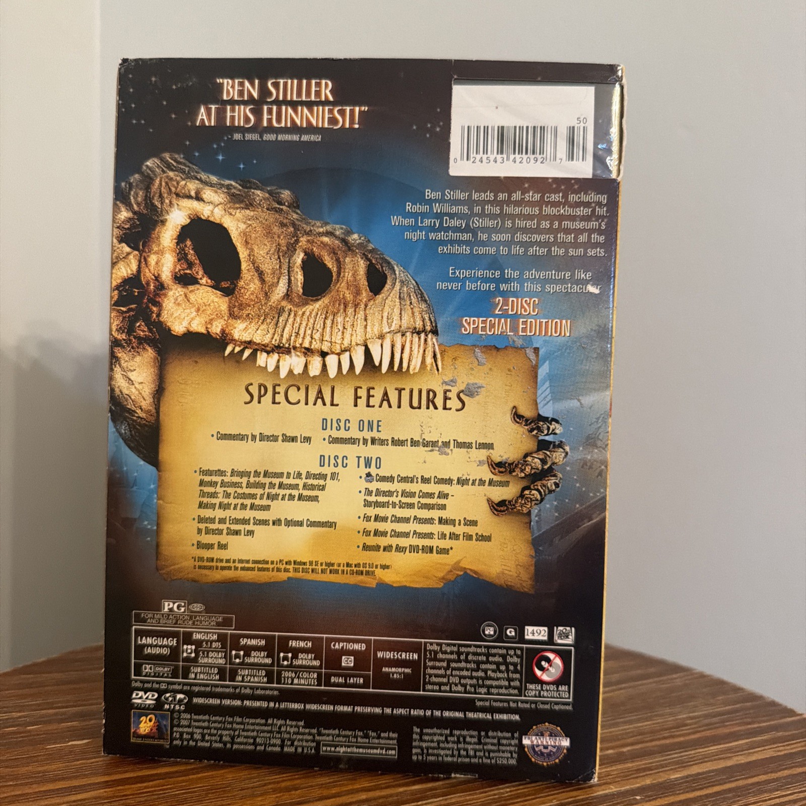 Night at the Museum (2-Disc Special Edition DVD Set, 2006) Brand New, Sealed!