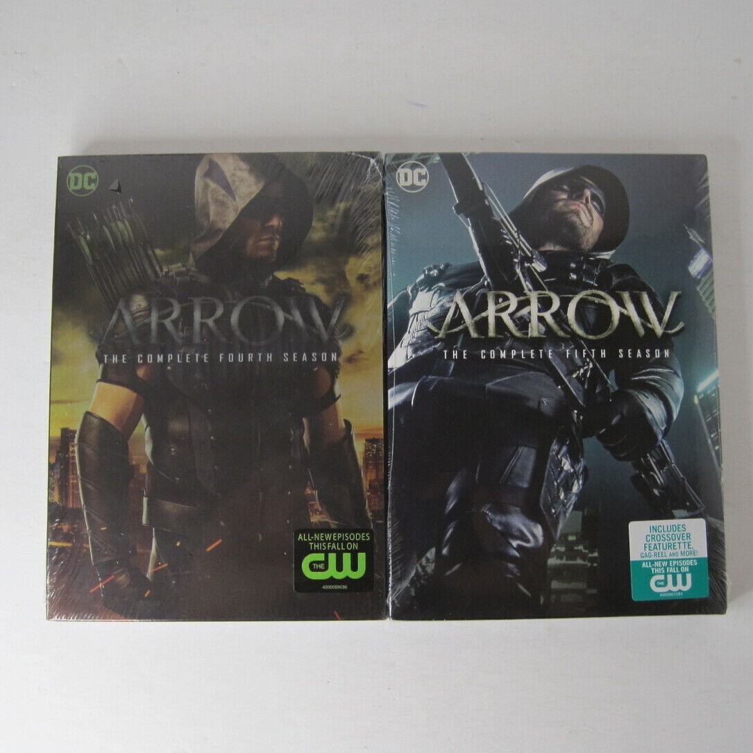 Arrow: The Complete Fourth and Fifth Season (DVD) Stephen Amell, Katie Cassidy