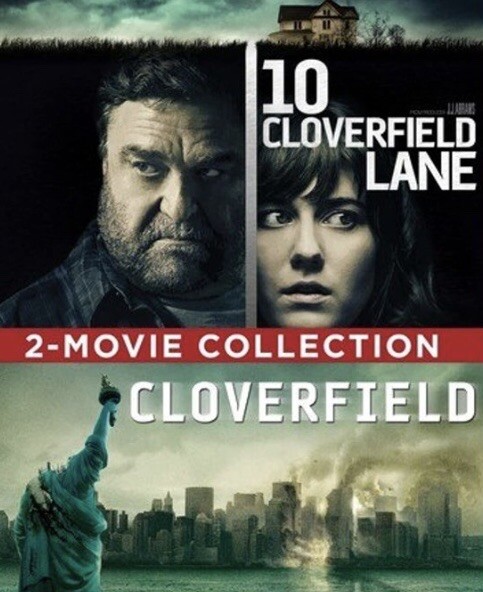 10 CLOVERFIELD LANE + CLOVERFIELD New Sealed DVD 2 Movie Collection!!!