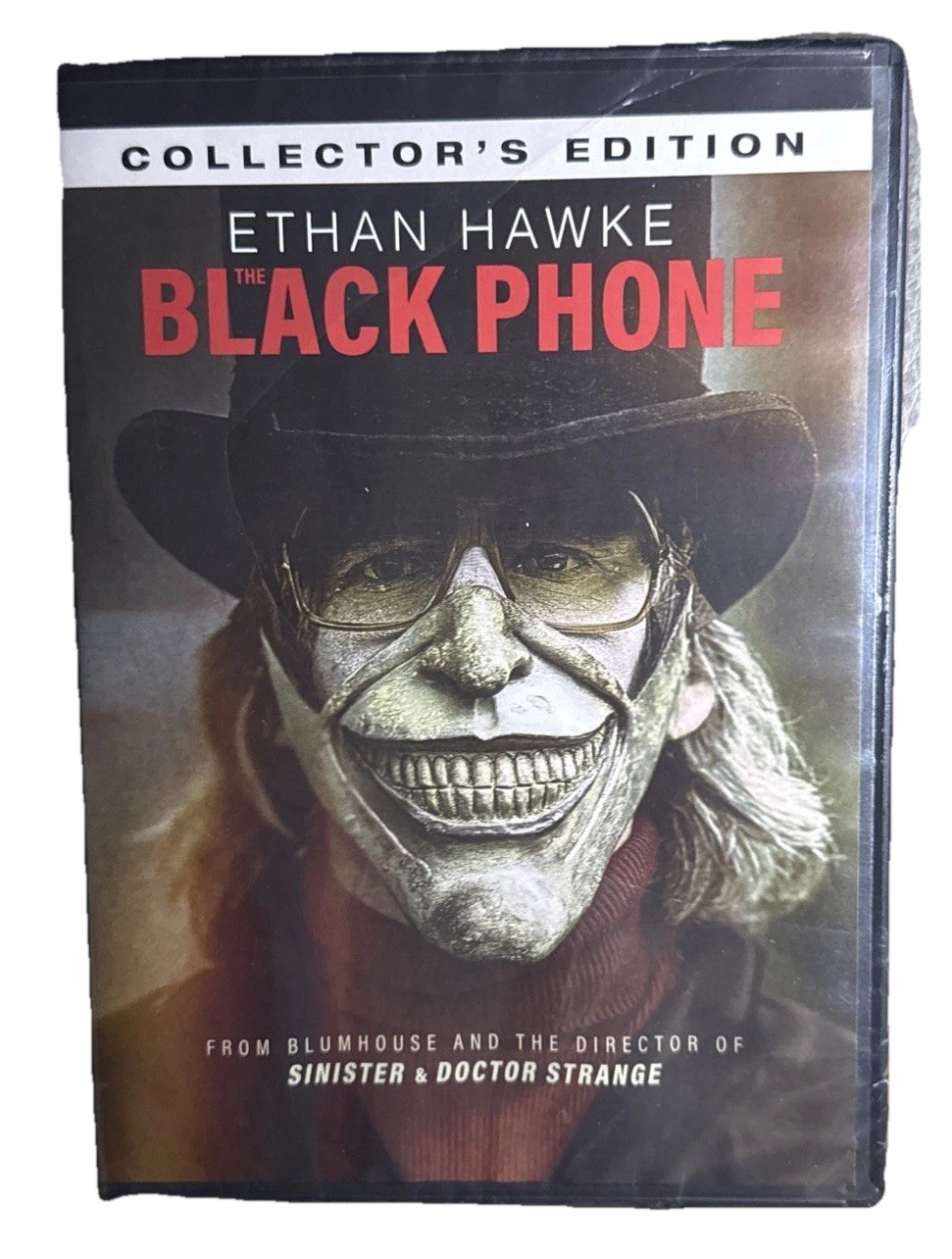 The Black Phone Collector’s Edition DVD Horror Classic Ethan Hawke NEW