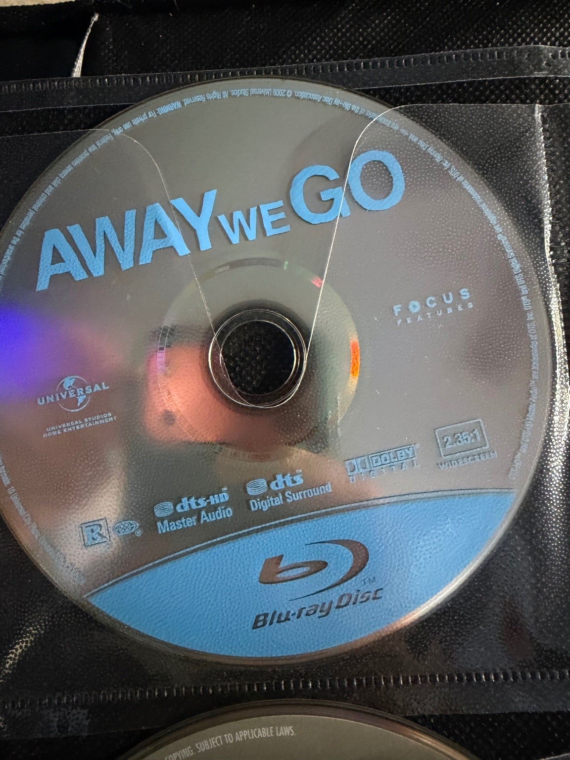 Away We Go Blu-ray 2009 Sam Mendes, John Krasinski, Maya Rudolph Widescreen