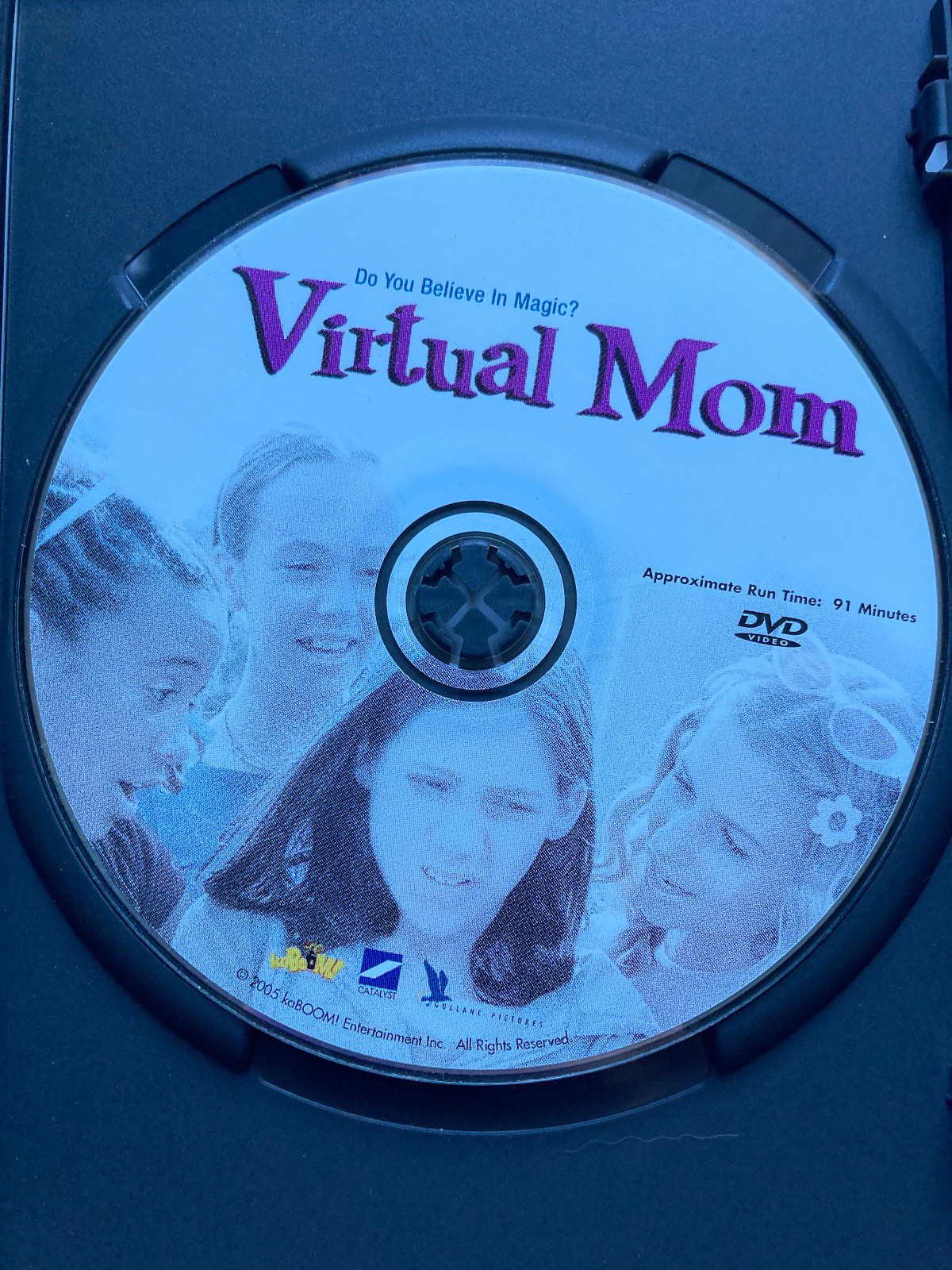 Virtual Mom DVD 2000 Debbie Reynolds 2000s Canadian TV Movie Region 1 RARE